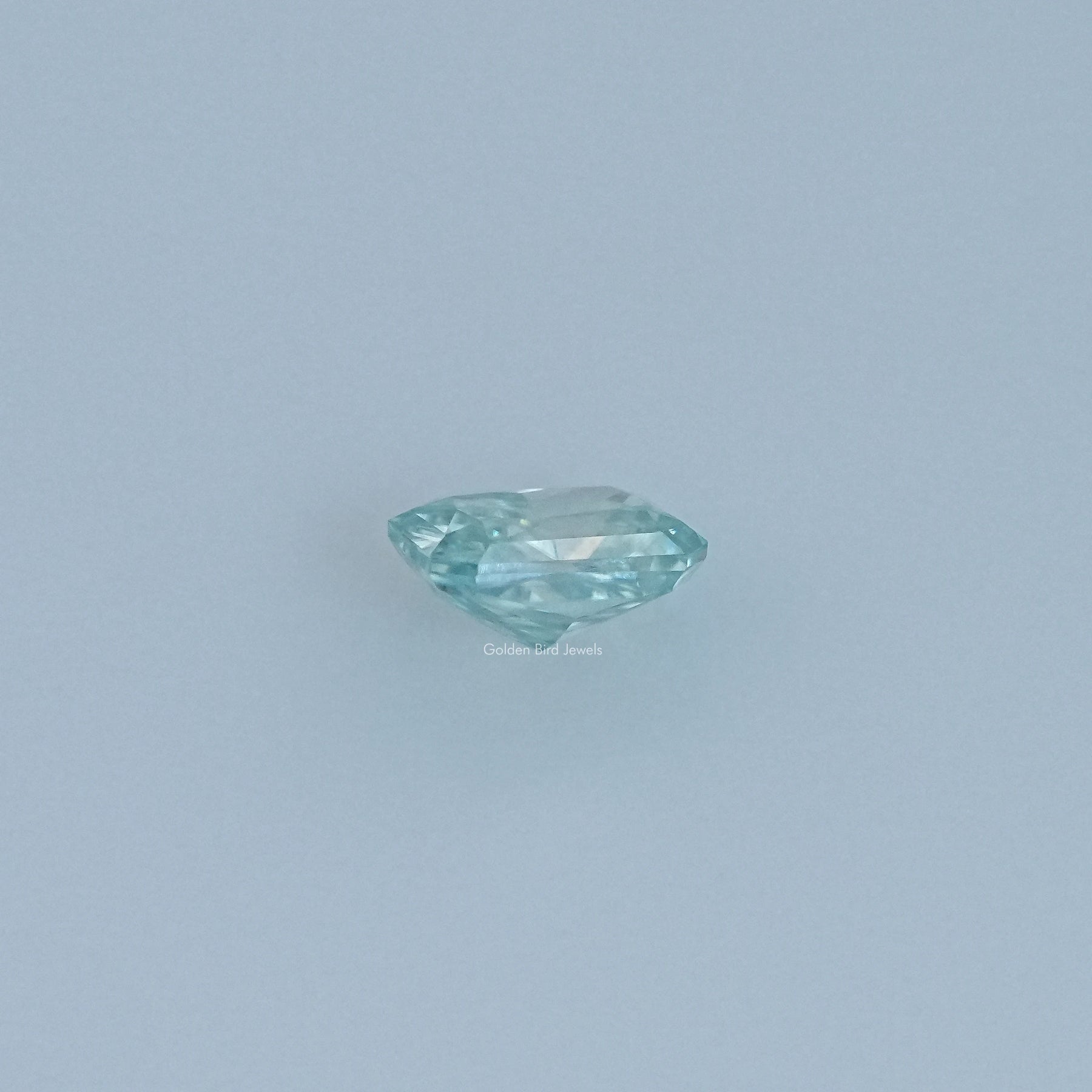Side View Of Radiant Cut Loose Moissanite
