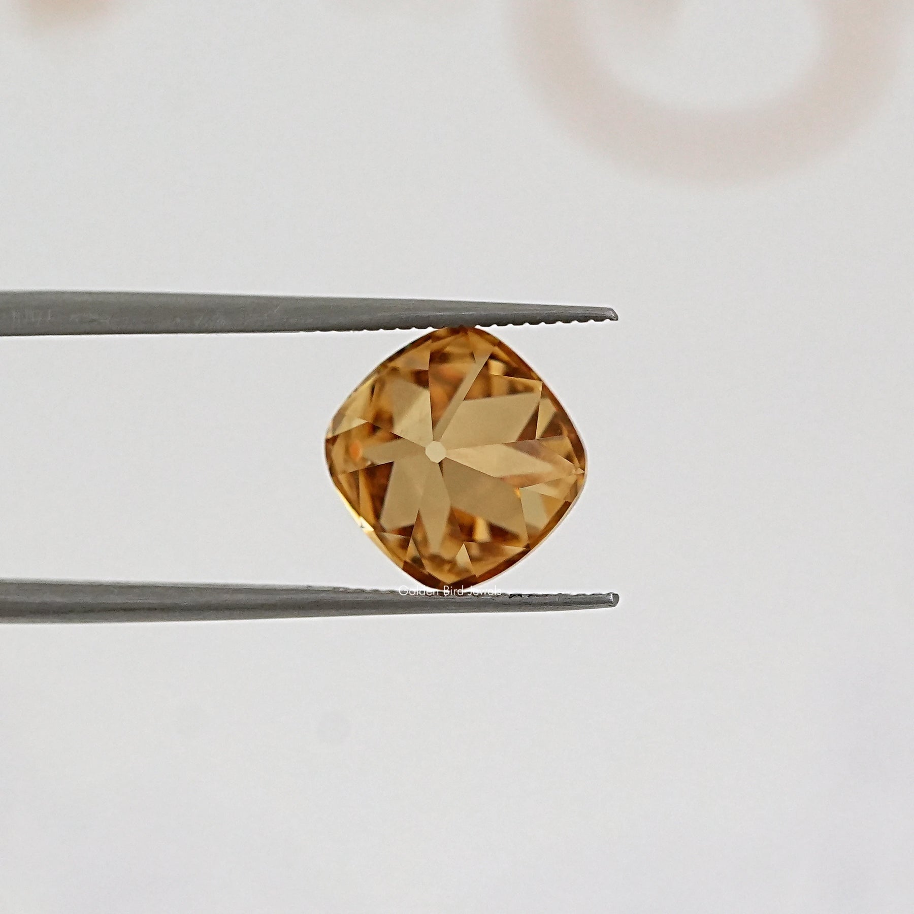 Champagne Old Mine Cushion Loose Moissanite