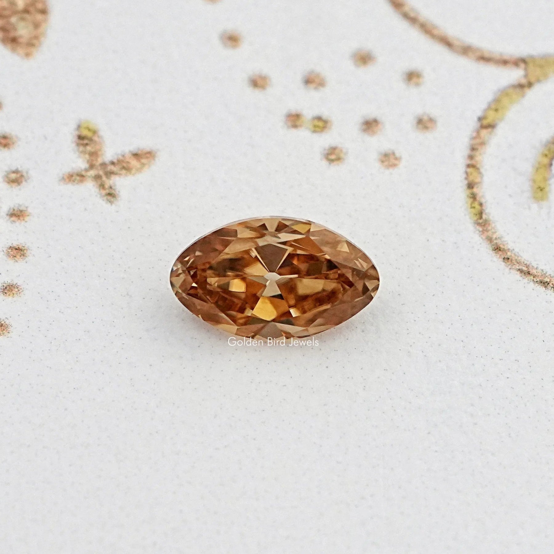 View Of Old Mine Moval Cut Loose Moissanite Stone