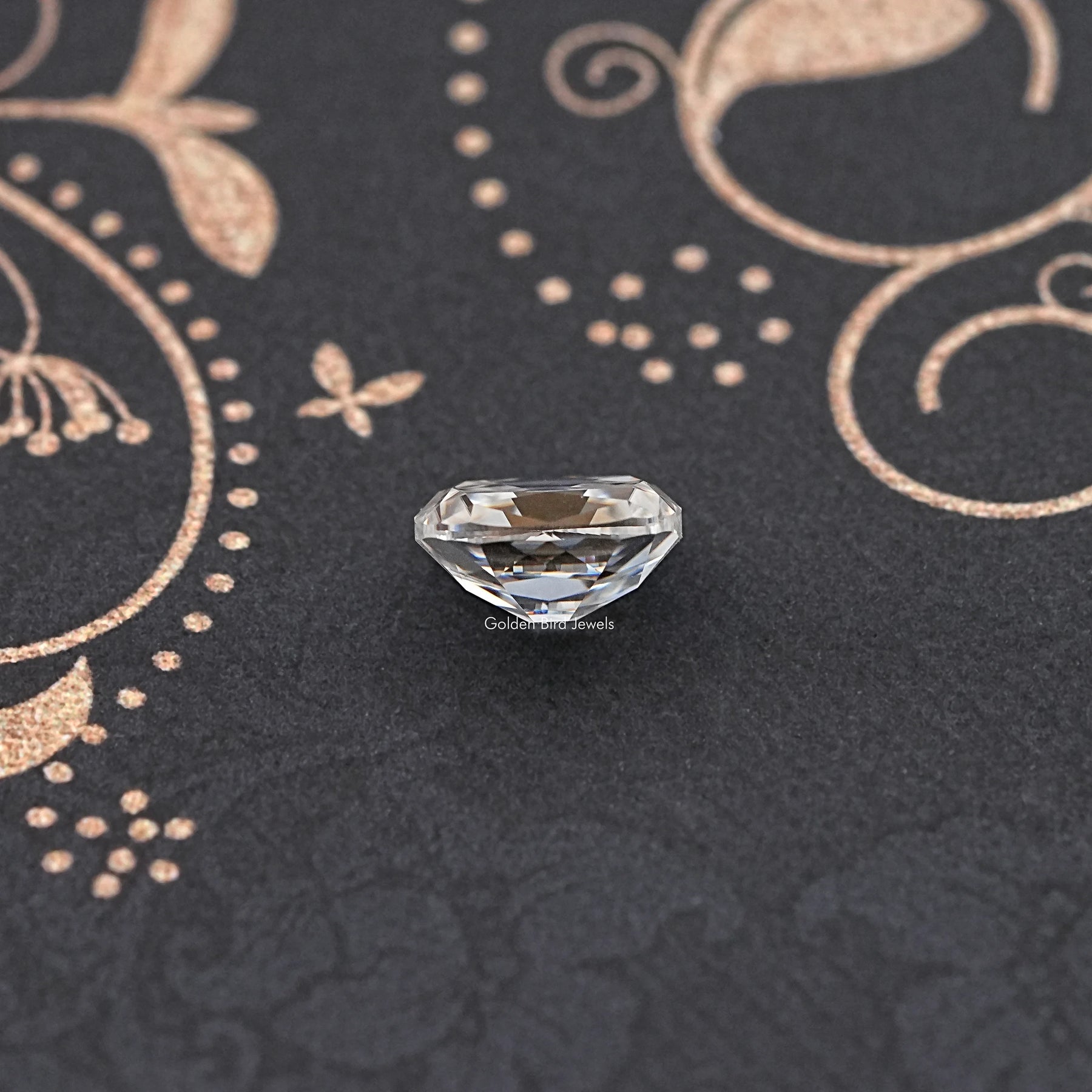 Colorless Old Mine Cushion Loose Moissanite Stone