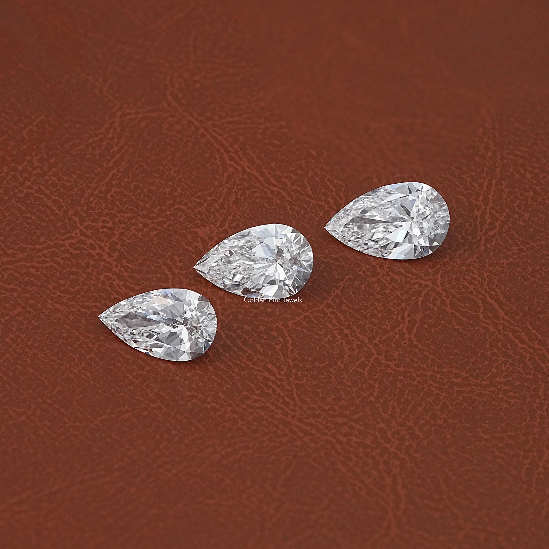 IGI Certified Pear Cut Loose Lab Diamond