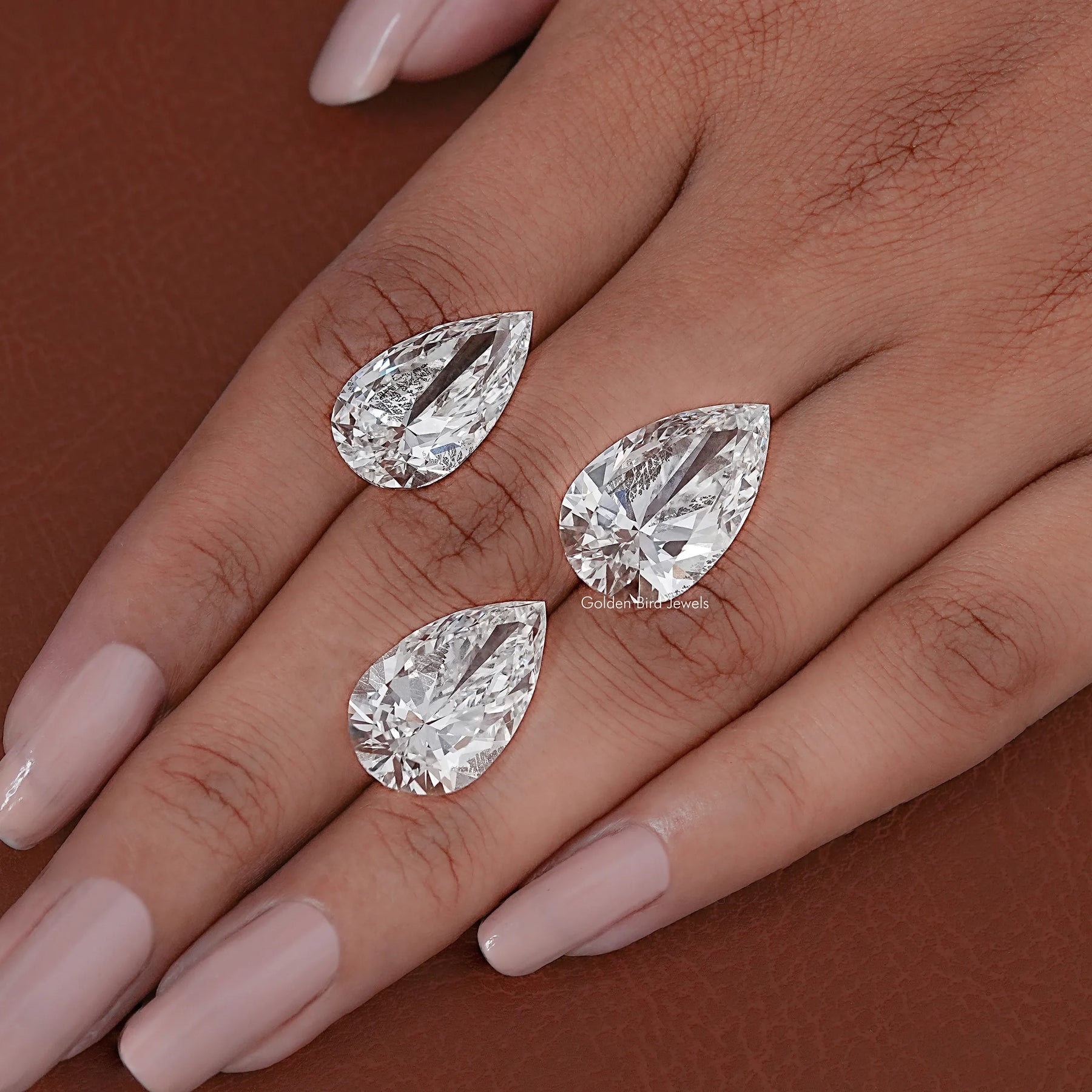 IGI Certified Pear Cut Loose Lab Diamond