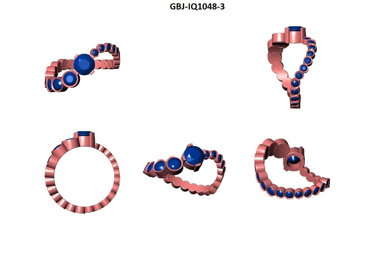 Custom order For the Ring INQ no : GBJ-IQ1048- 3