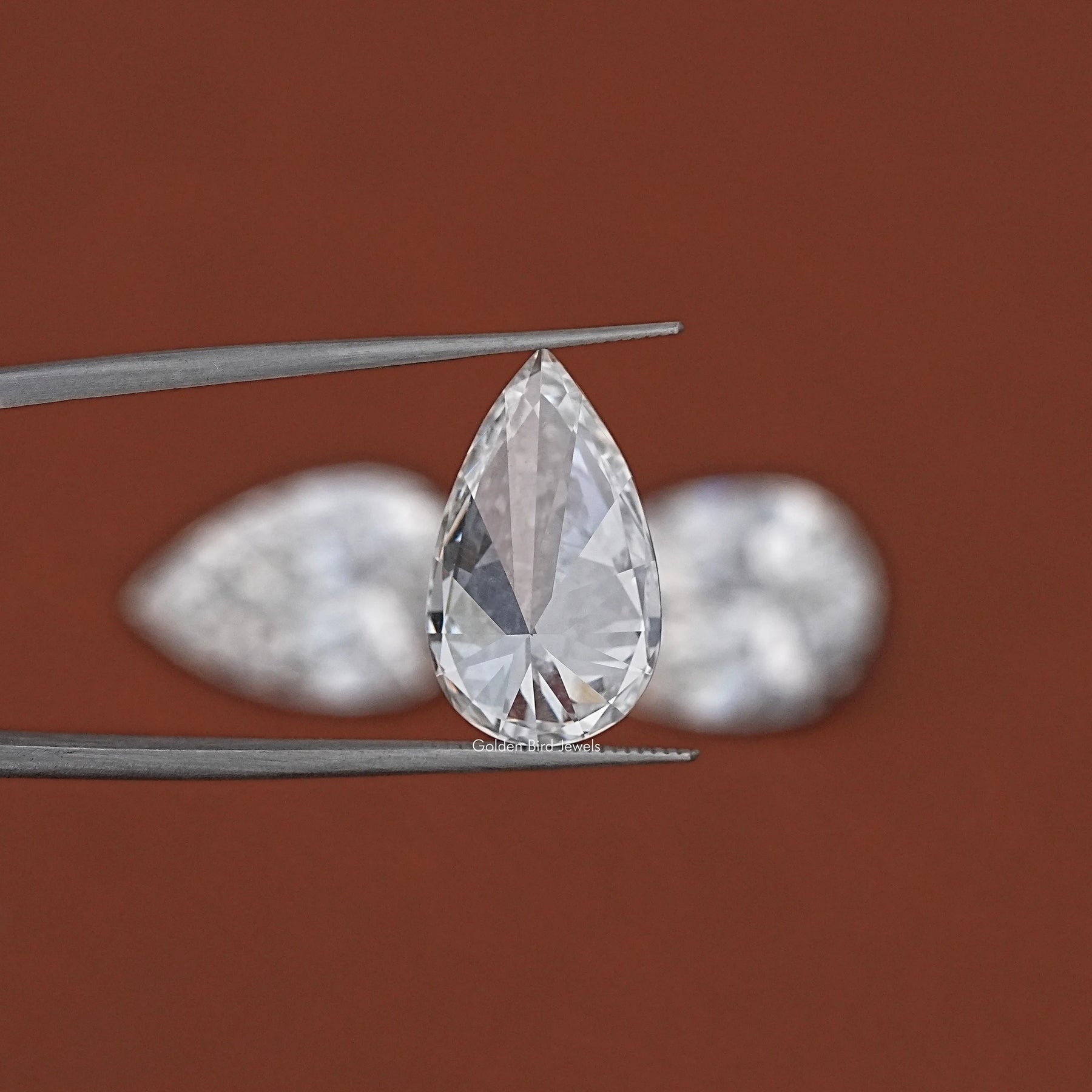 IGI Certified Pear Cut Loose Lab Diamond