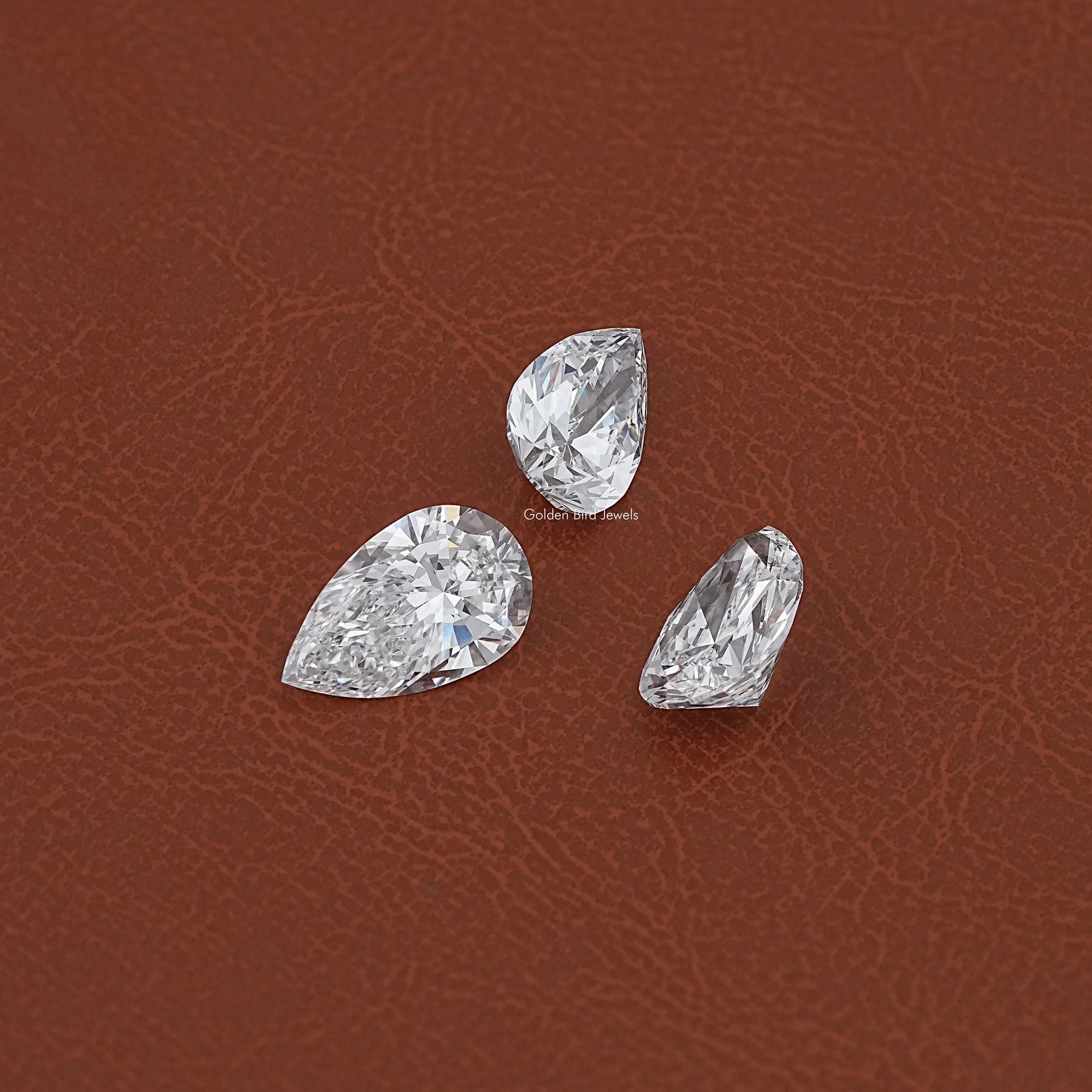 IGI Certified Pear Cut Loose Lab Diamond