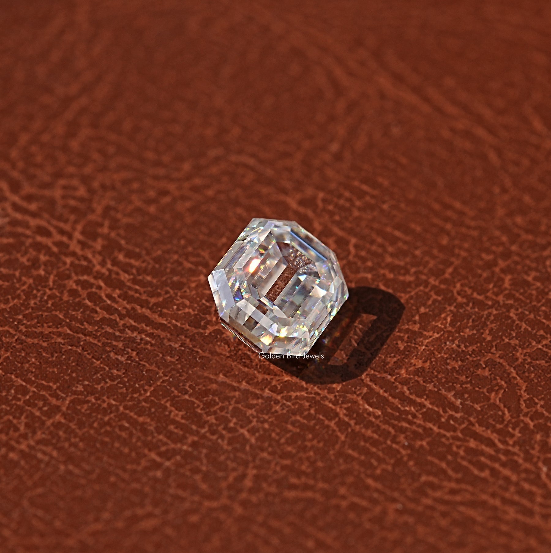 Old Mine Emerald Moissanite Loose Stone