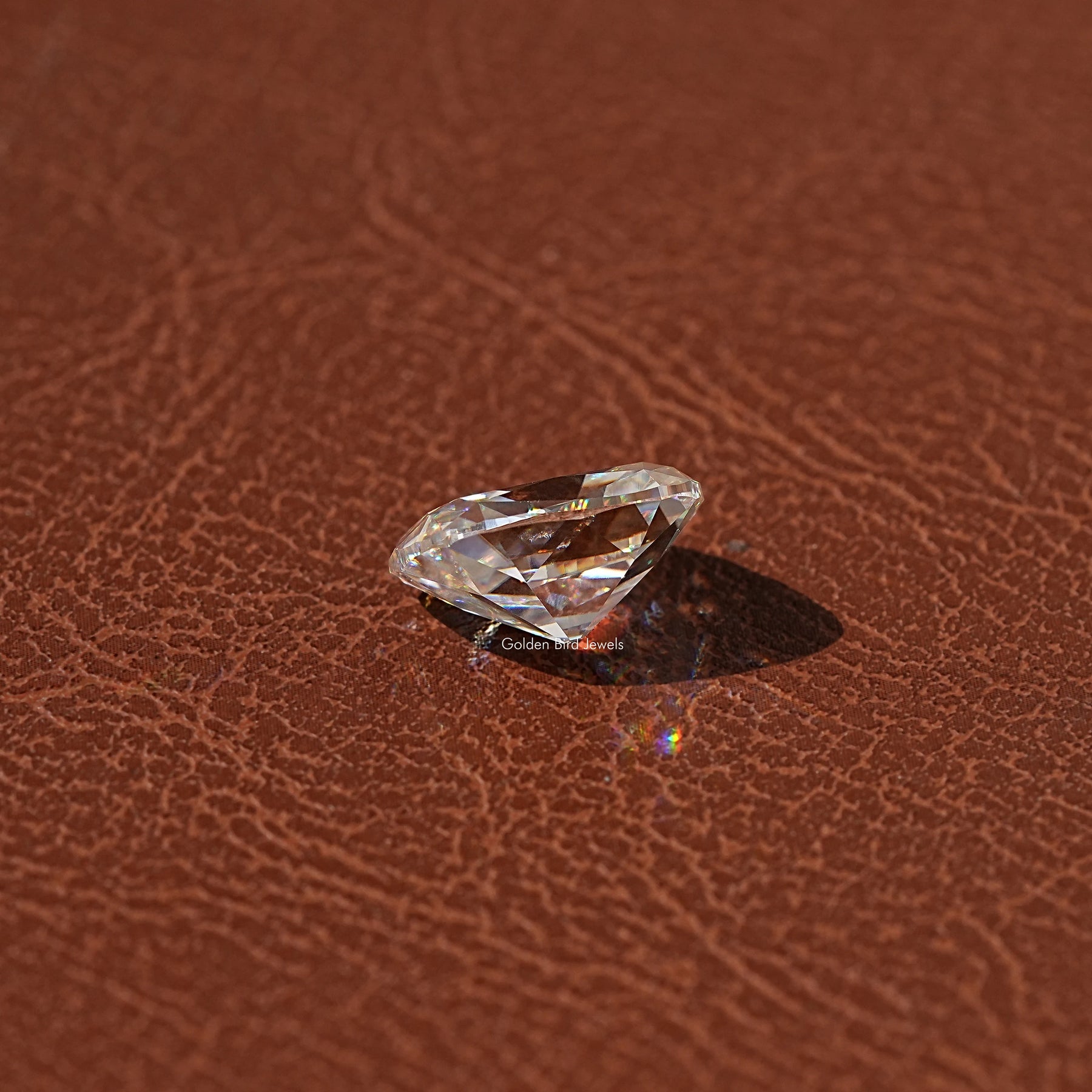 Off White Old Mine Cushion Cut Loose Moissanite