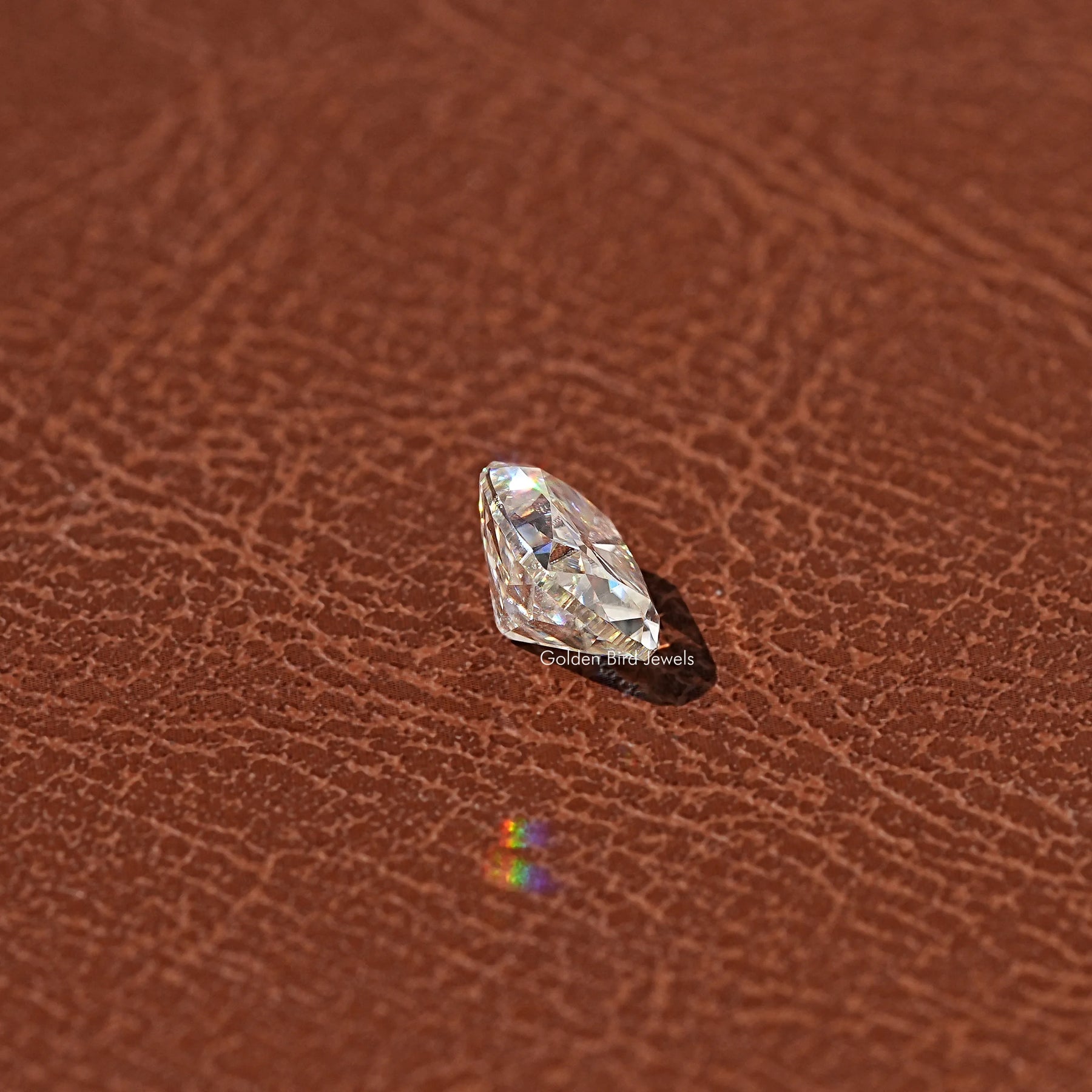 Old Mine Cut Cushion Moissanite Loose Stone