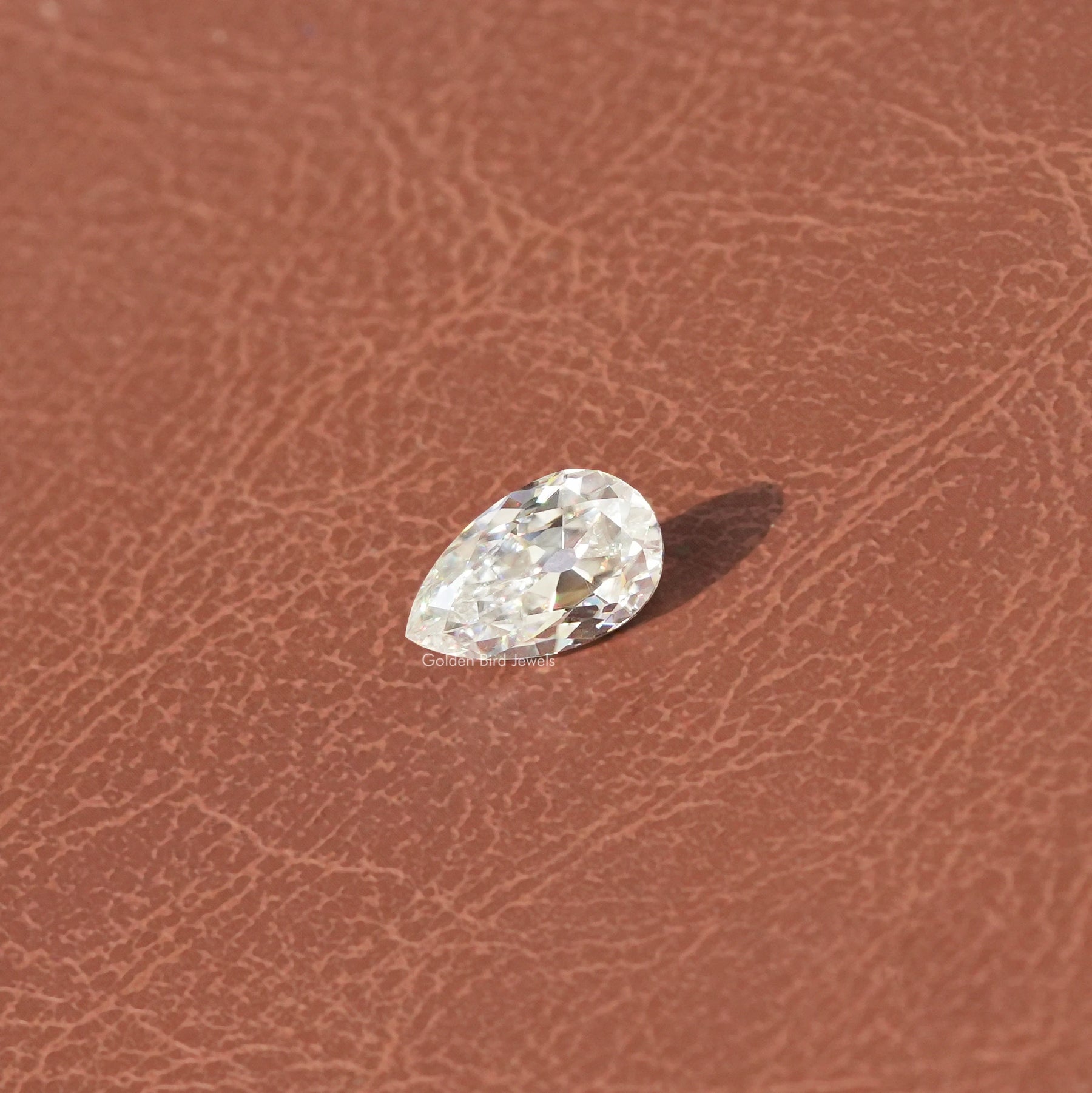 Loose Moissanite Old Mine Pear