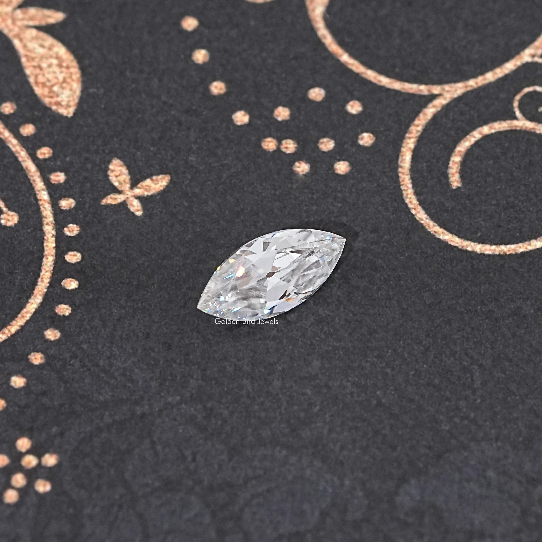 Old Mine Marquise Cut Loose Moissanite