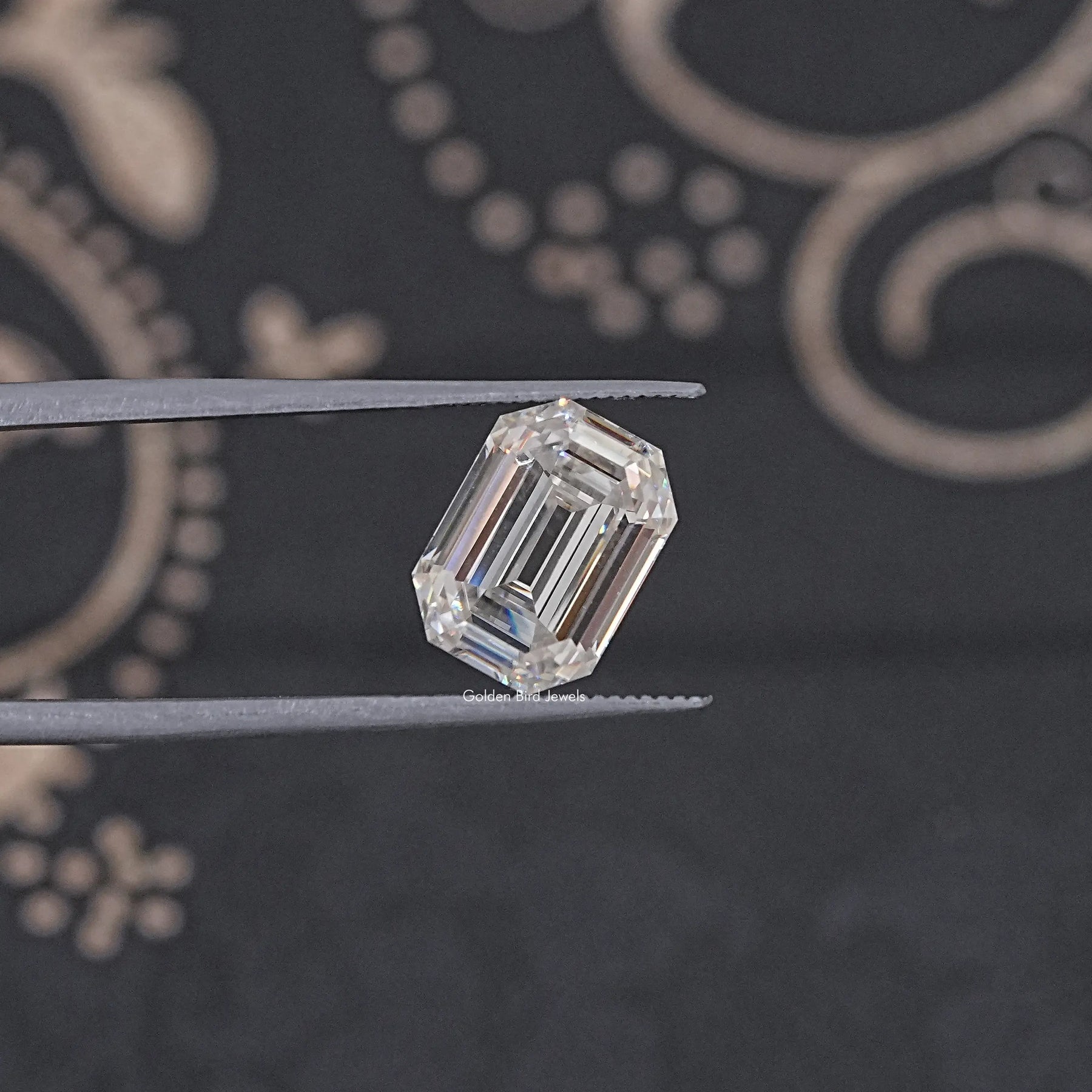 Old Mine Emerald Loose Moissanite Stone