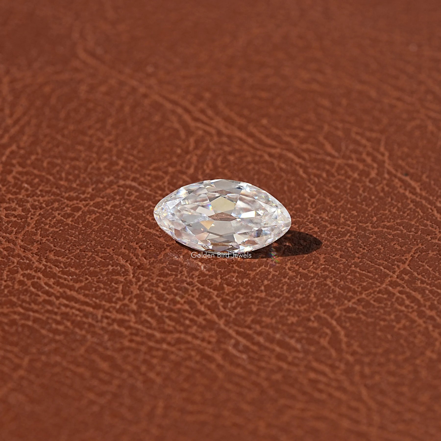 Near Colorless Old Mine Moval Loose Moissanite