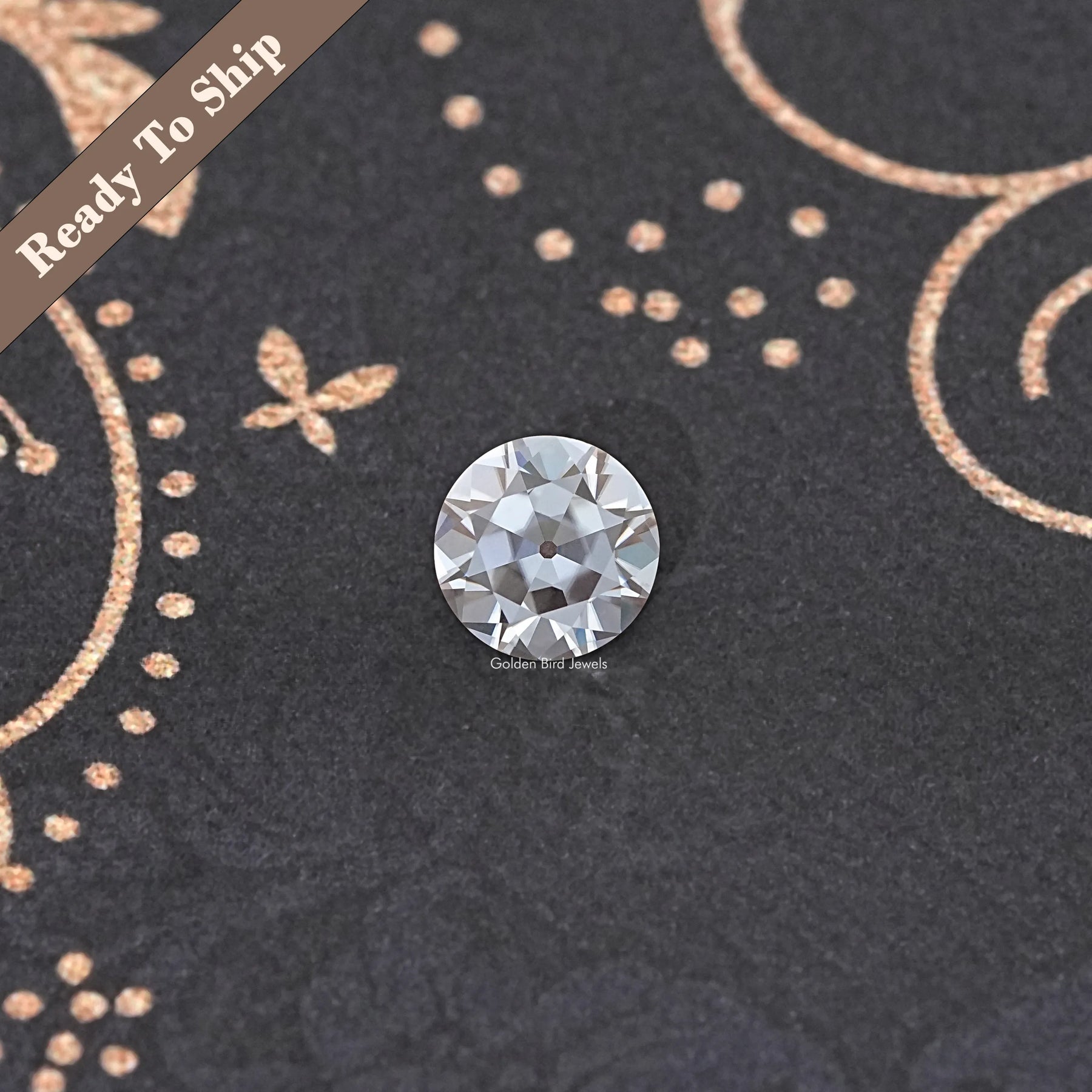 Old European Cut Round Loose Moissanite