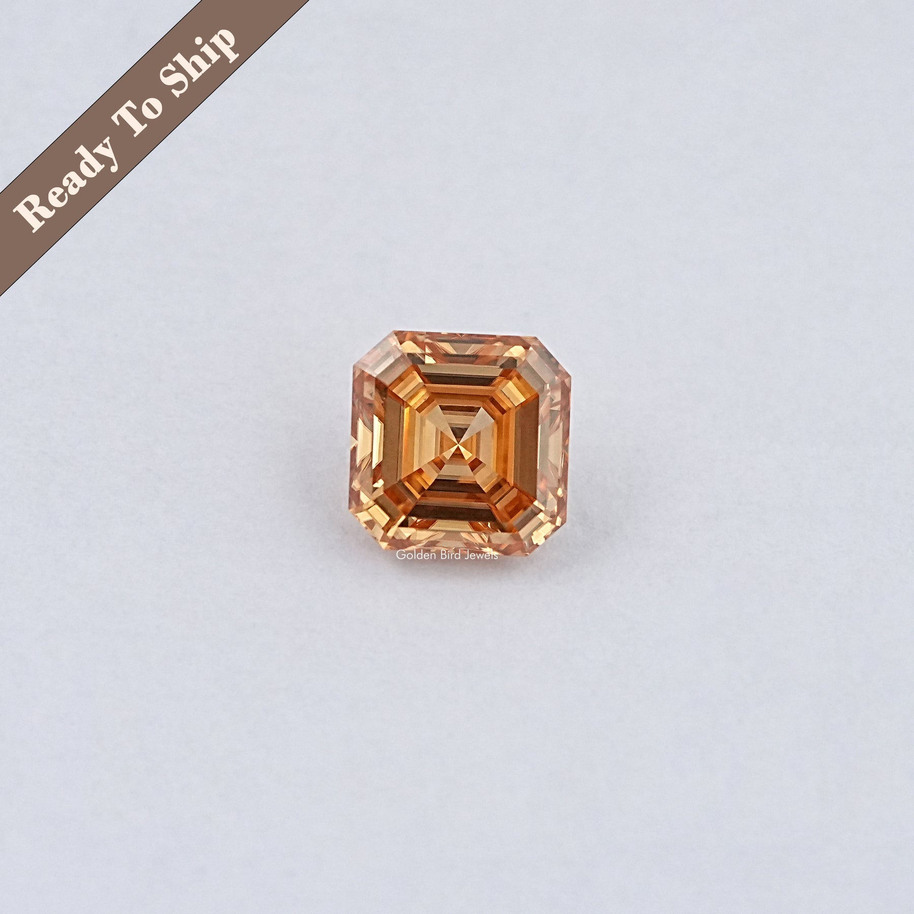 Asscher Cut Loose Moissanite