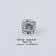 Light Blue Old Mine Cushion Cut Loose Moissanite