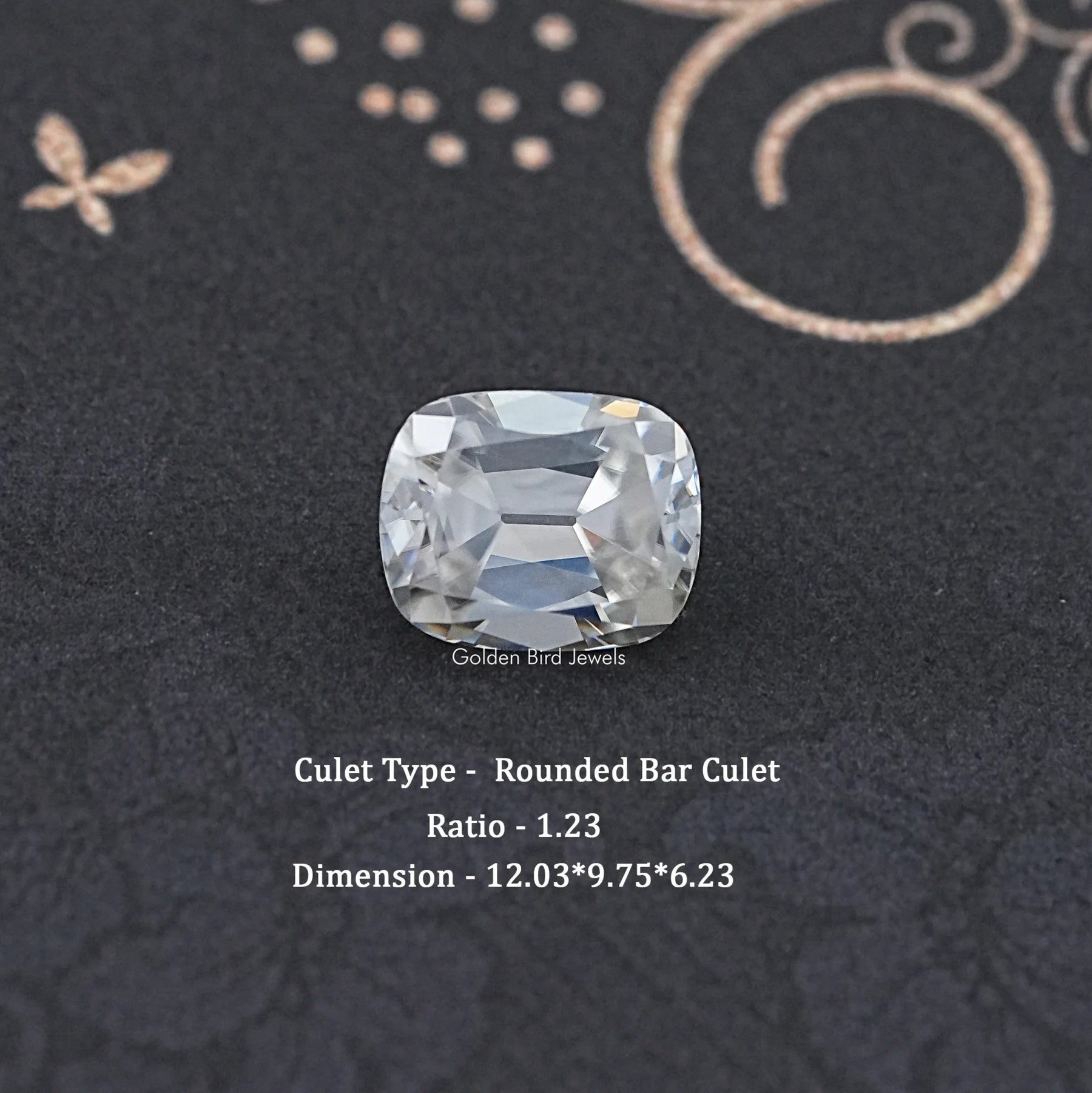 1.00 To 7.00 CT Old Mine Cushion Cut Loose Stone
