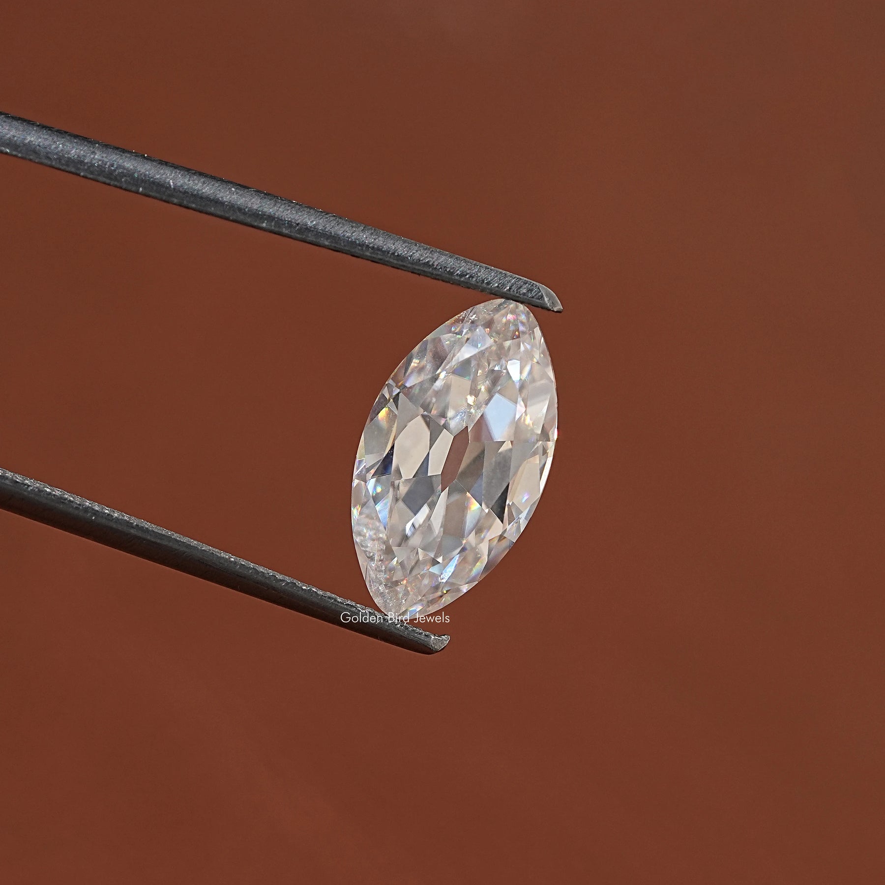 Near Colorless Old Mine Moval Loose Moissanite