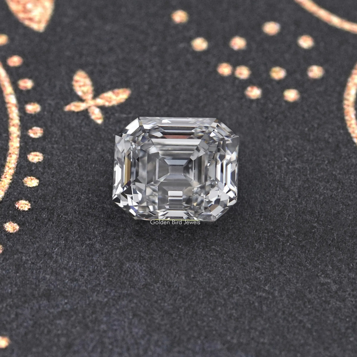 Old Cut Emerald Lab Grown Diamond