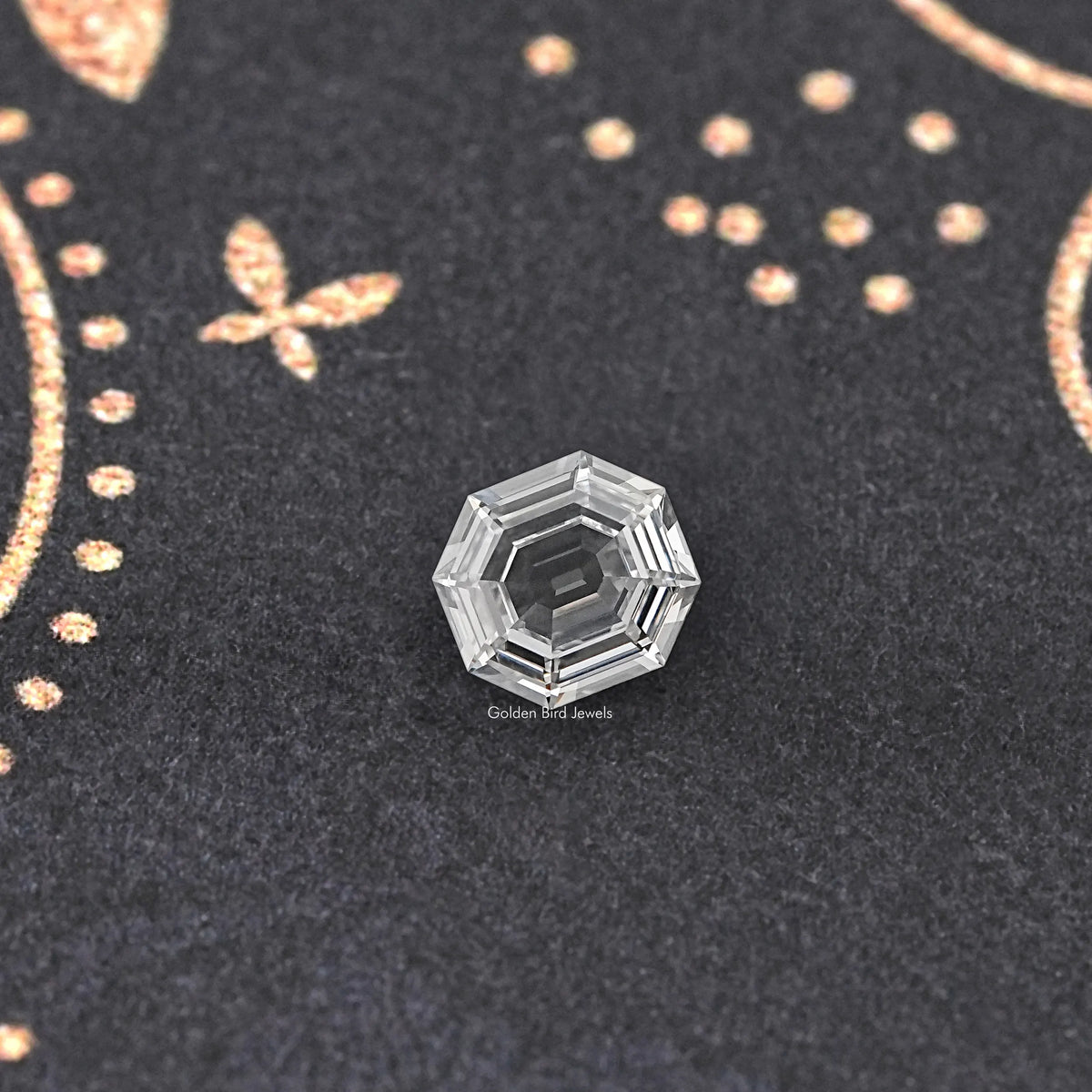 Old Mine Hexagon Cut Lab Grown Diamond