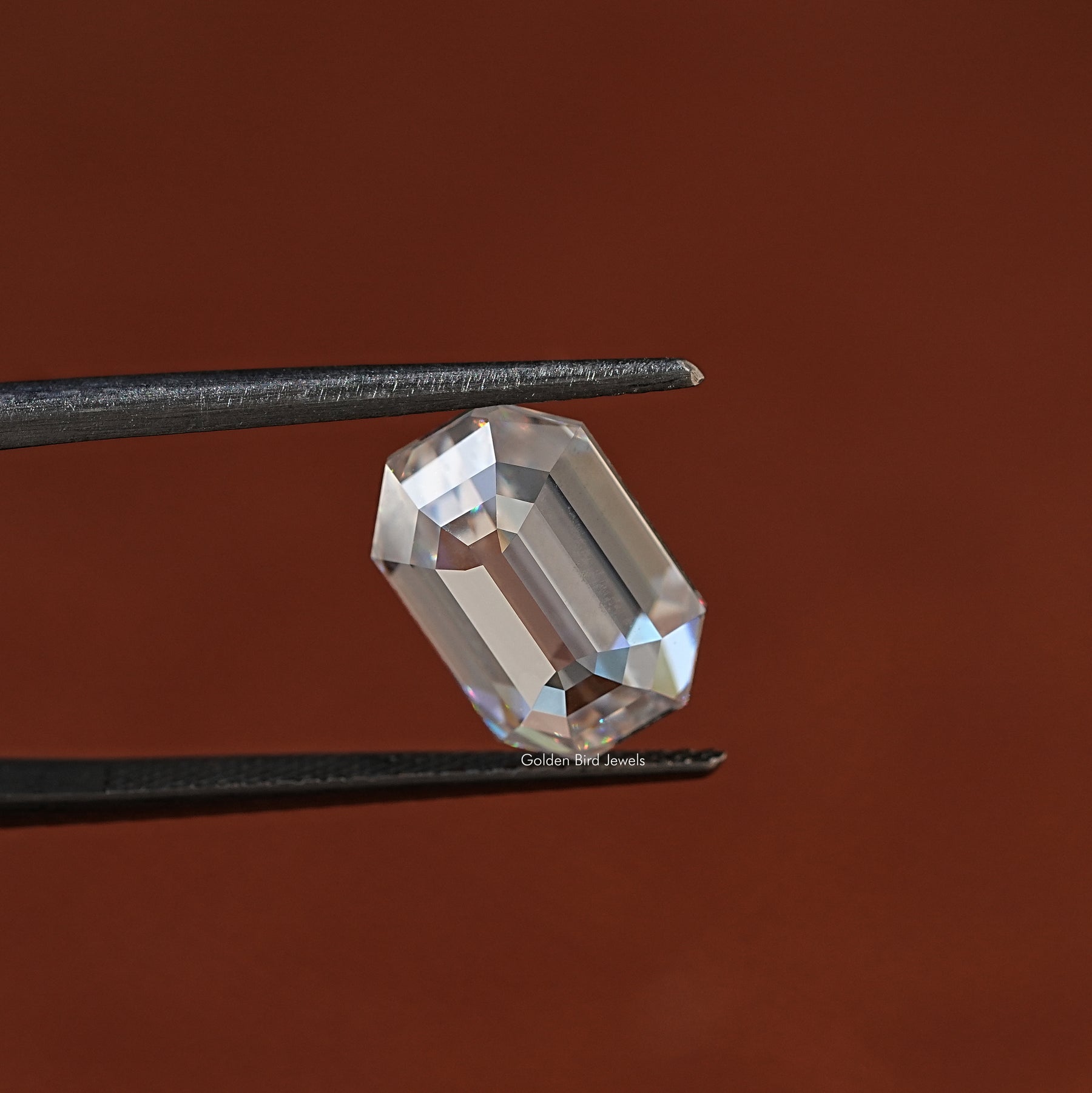 Old Mine Emerald Moissanite Loose Stone