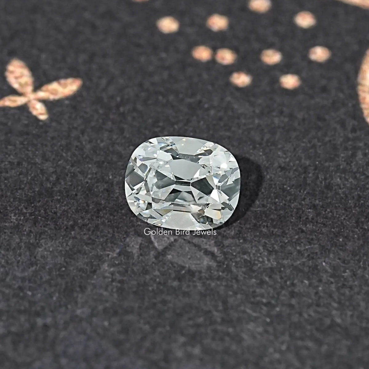 Old Mine Cushion Cut Lab Grown Diamond
