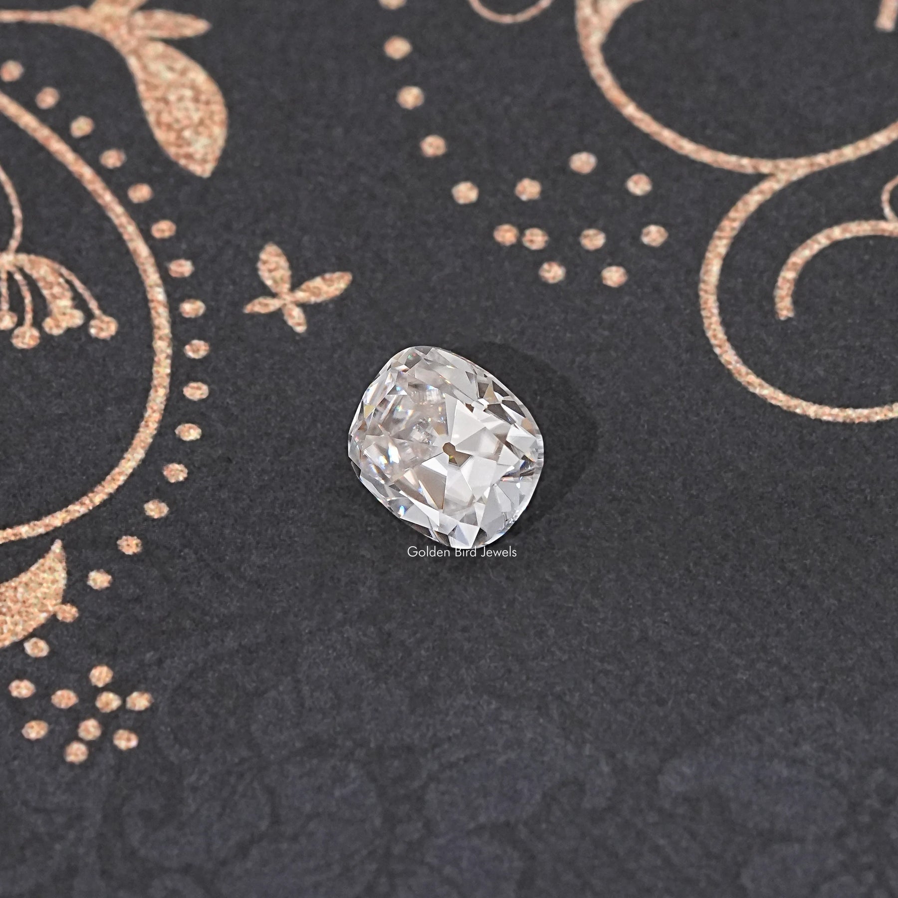 6,65 Karat alter Minenschliff, kissenförmiger Moissanit, loser Stein