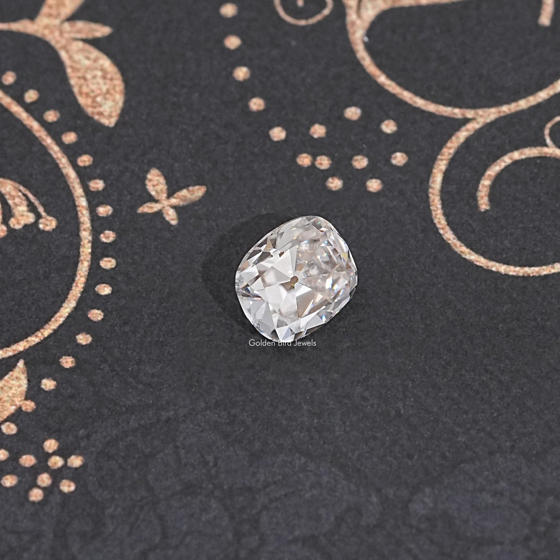 6,65 Karat alter Minenschliff, kissenförmiger Moissanit, loser Stein