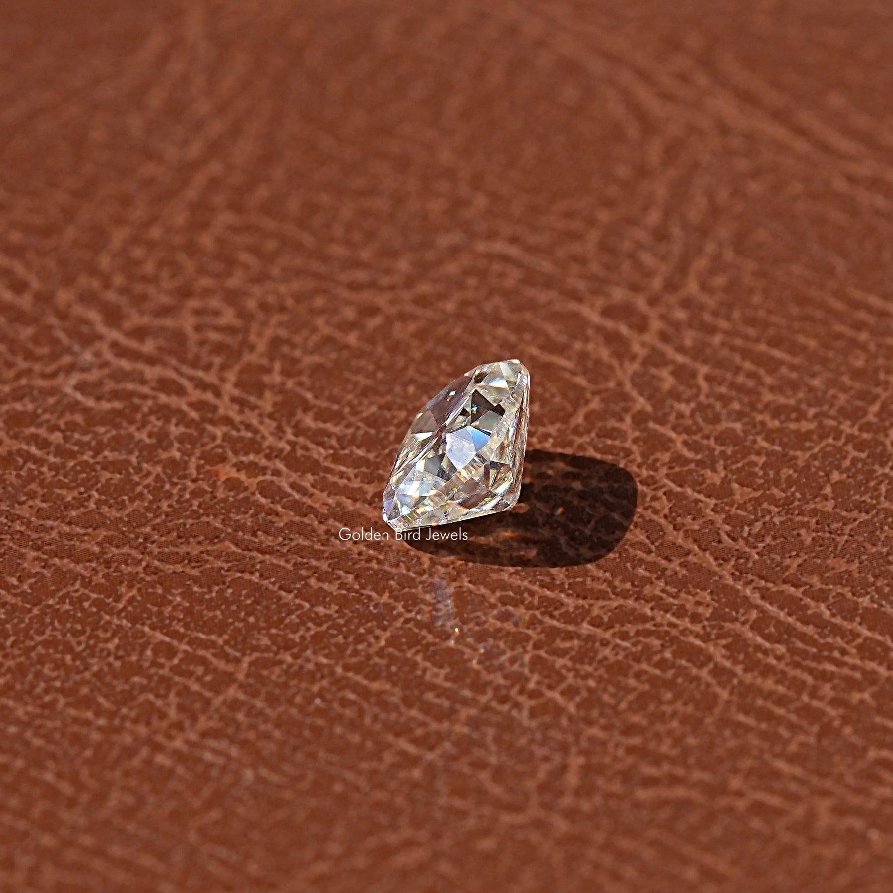 Old Mine Cut Cushion Moissanite Loose Stone