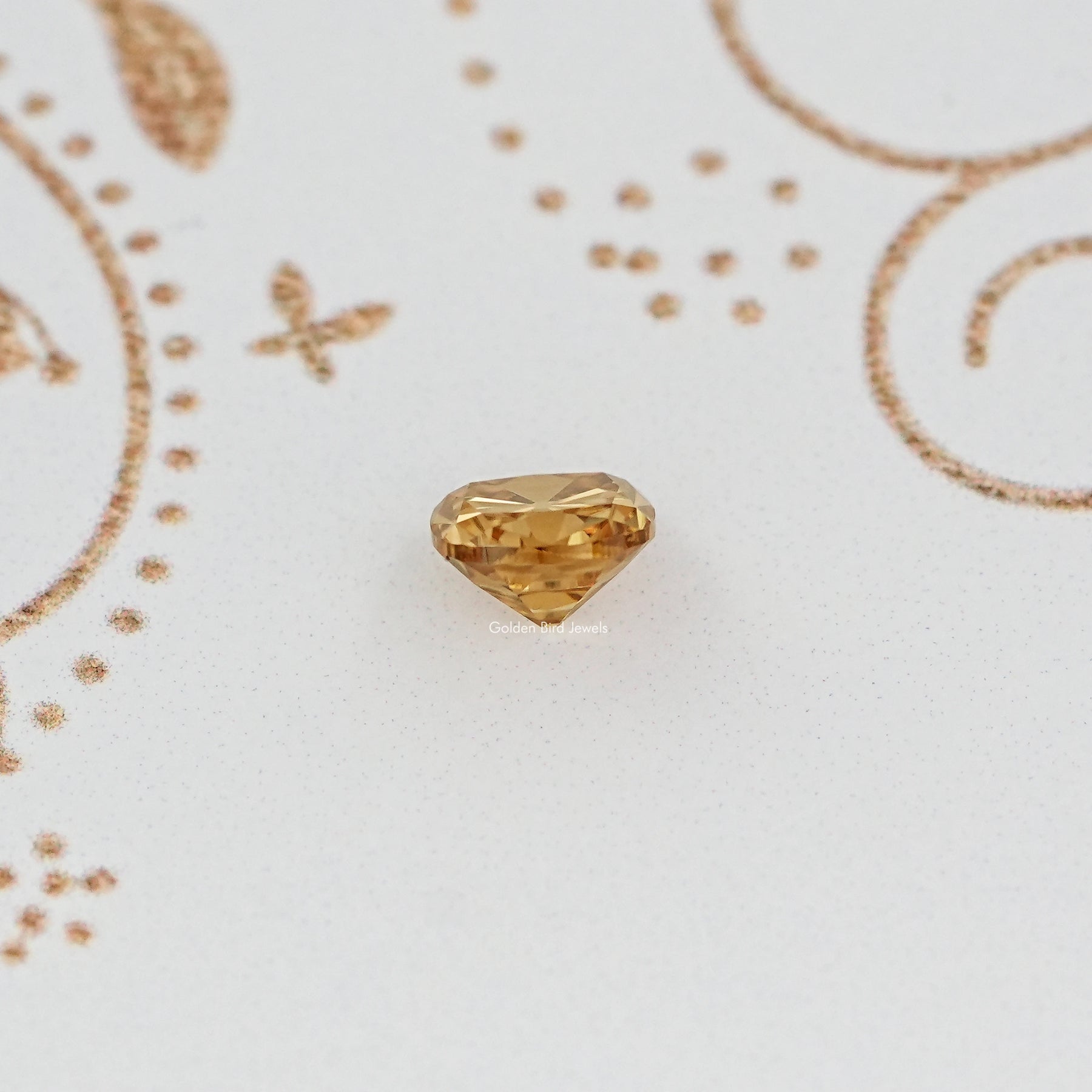 Champagne Old Mine Cushion Loose Moissanite