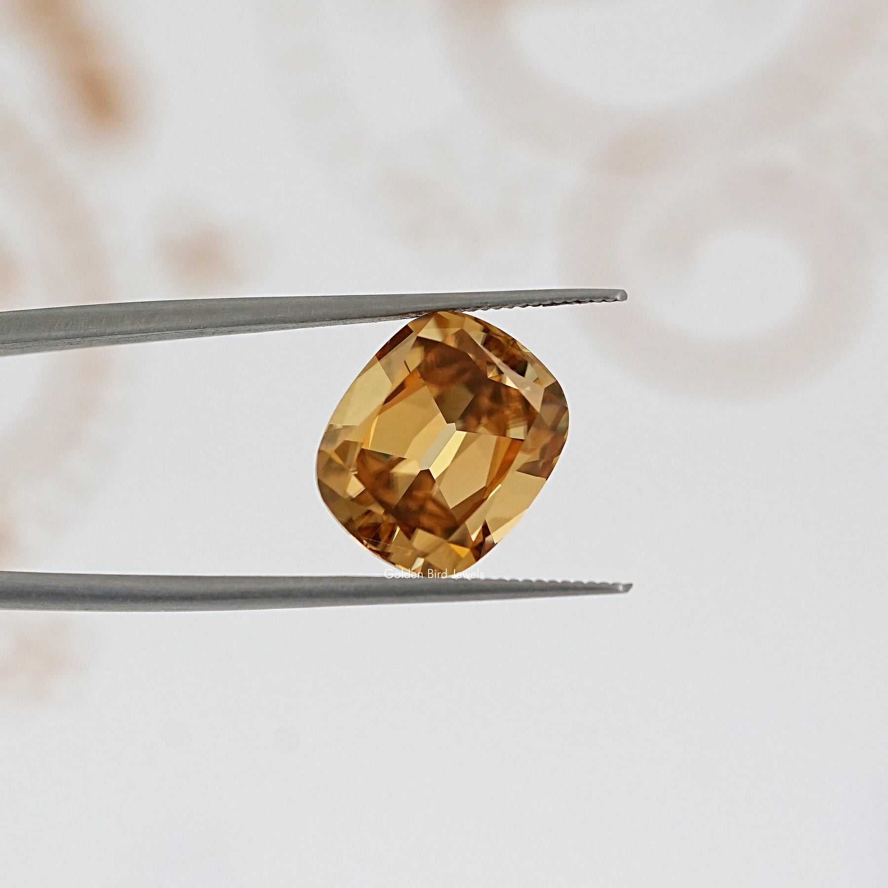 Old Mine Cut Cushion Loose Moissanite Stone