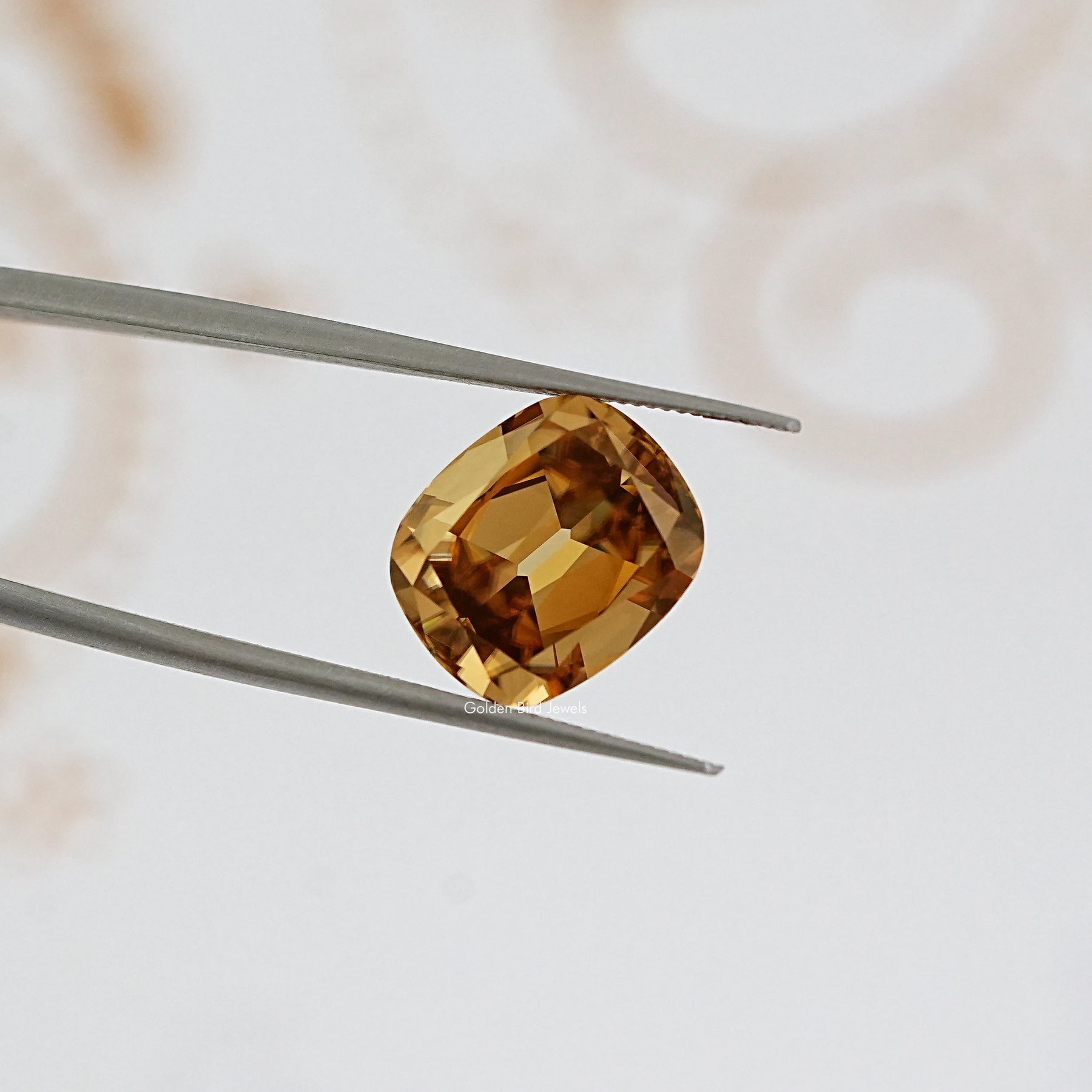 Old Mine Cut Cushion Loose Moissanite Stone
