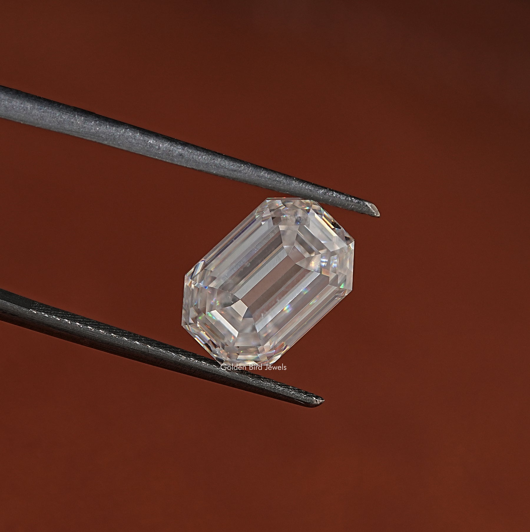 Old Mine Emerald Moissanite Loose Stone
