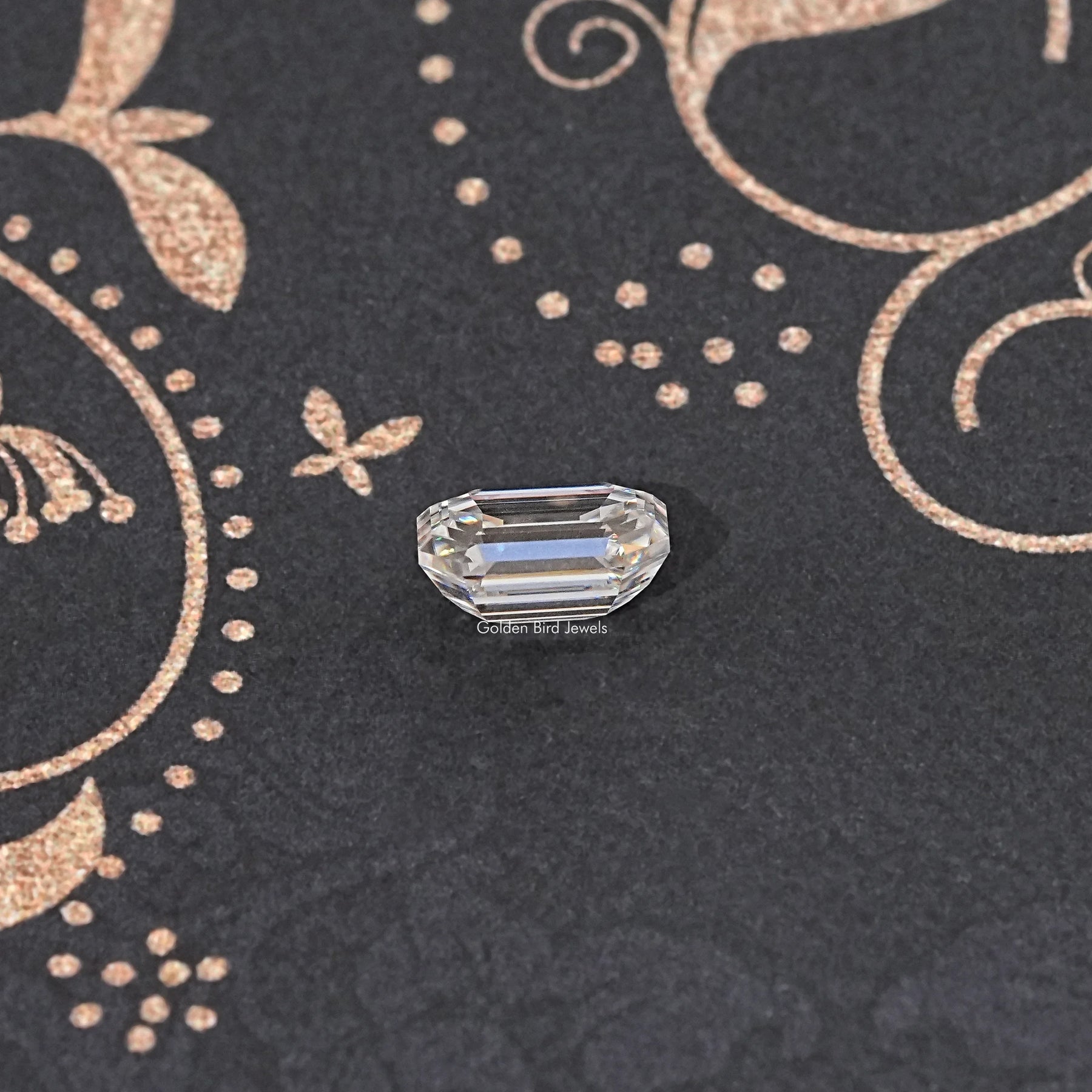 Old Mine Emerald Loose Moissanite Stone