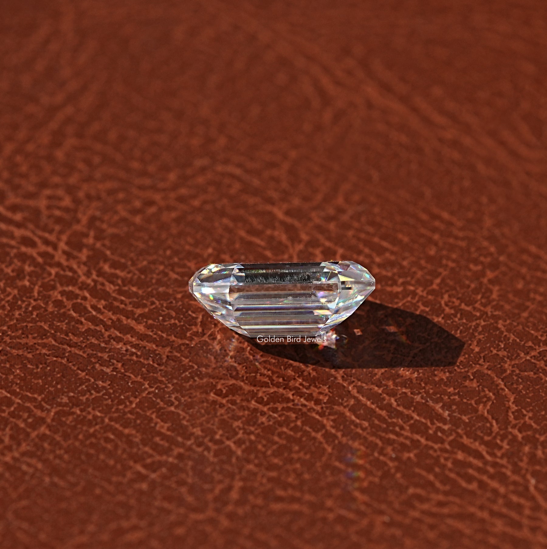 Old Mine Emerald Moissanite Loose Stone