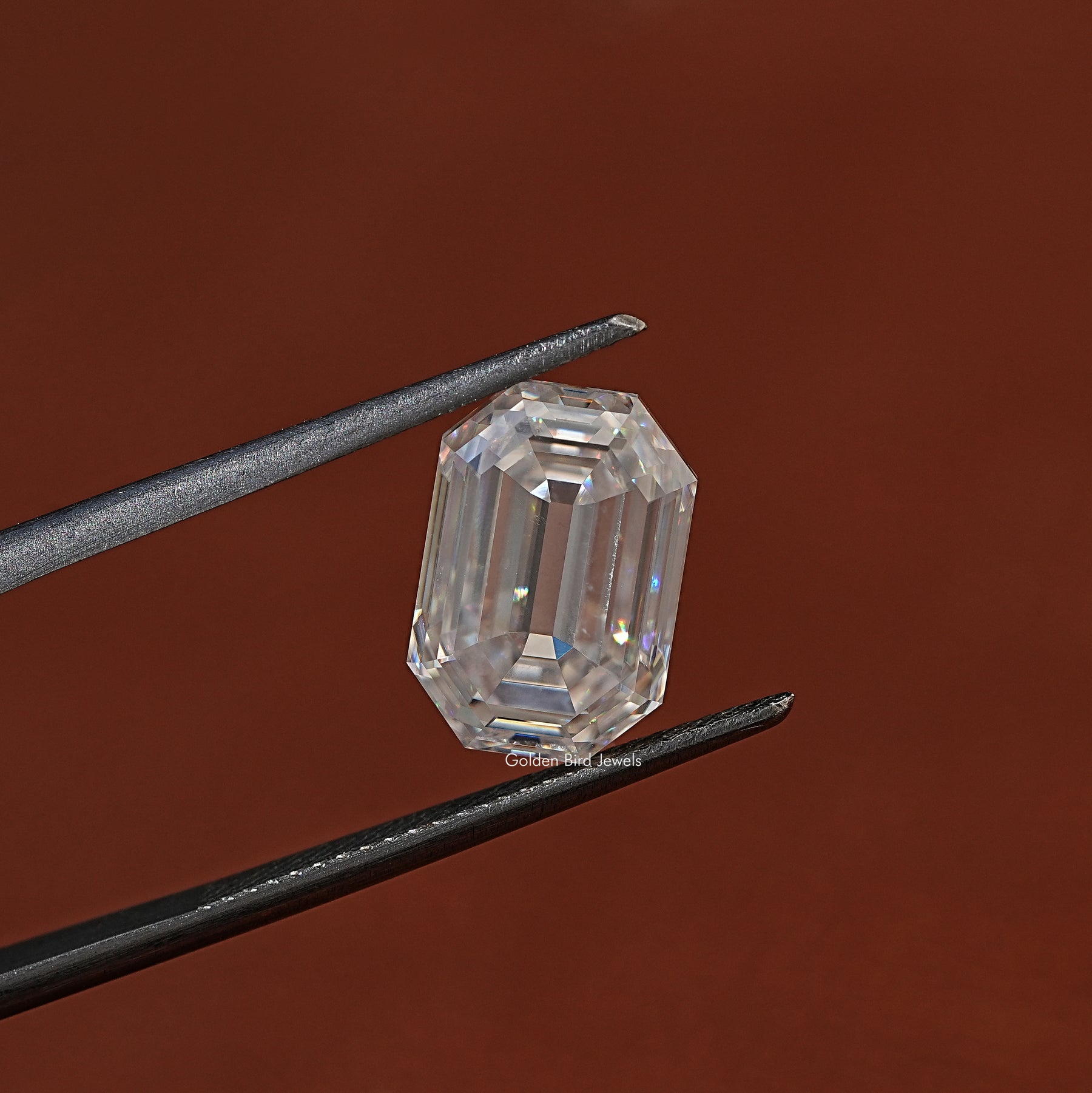 Old Mine Emerald Moissanite Loose Stone