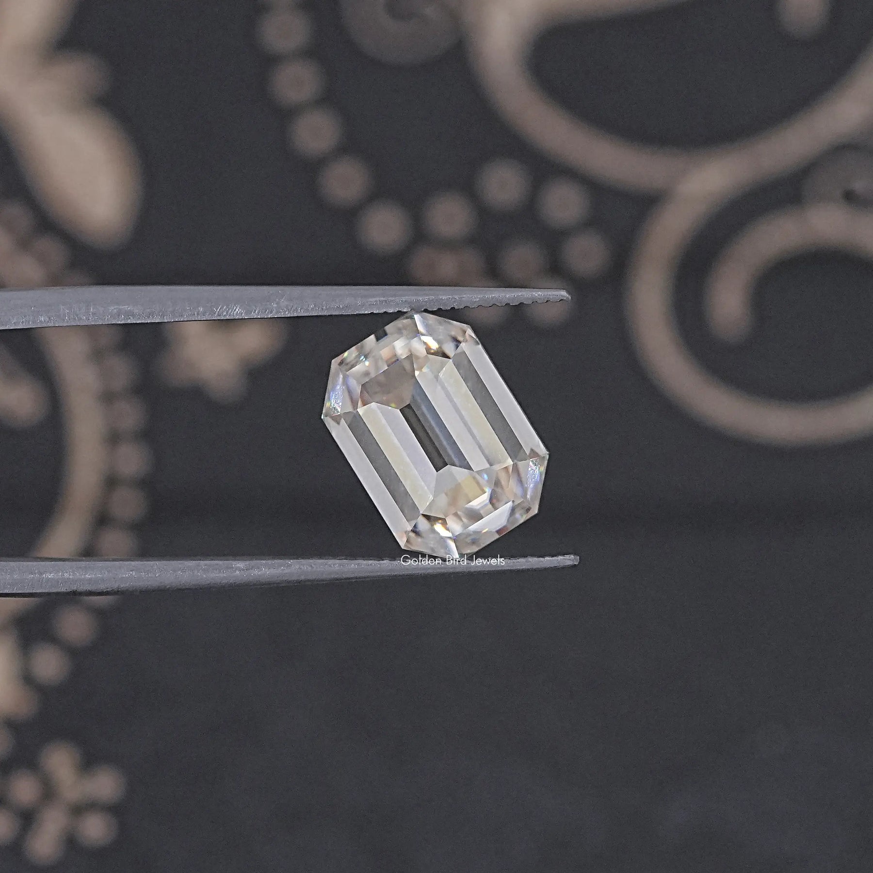 Old Mine Emerald Loose Moissanite Stone