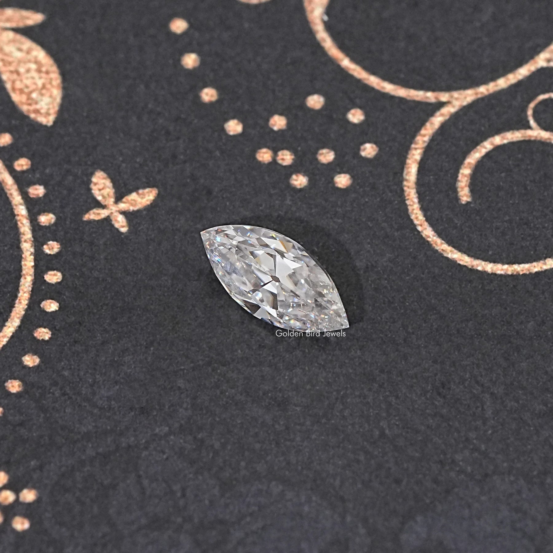 Old Mine Marquise Cut Loose Moissanite Stone
