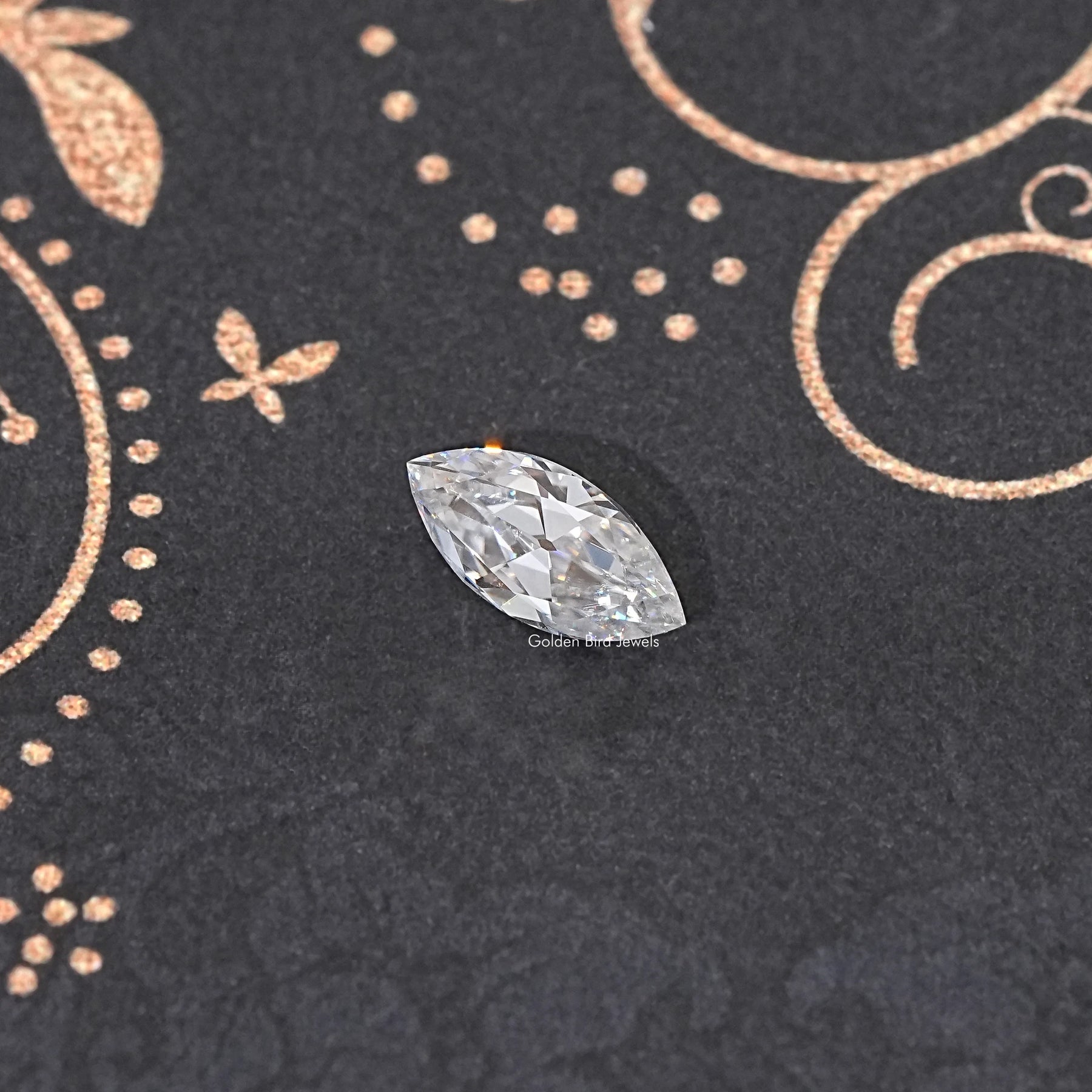 Old Mine Marquise Cut Loose Moissanite