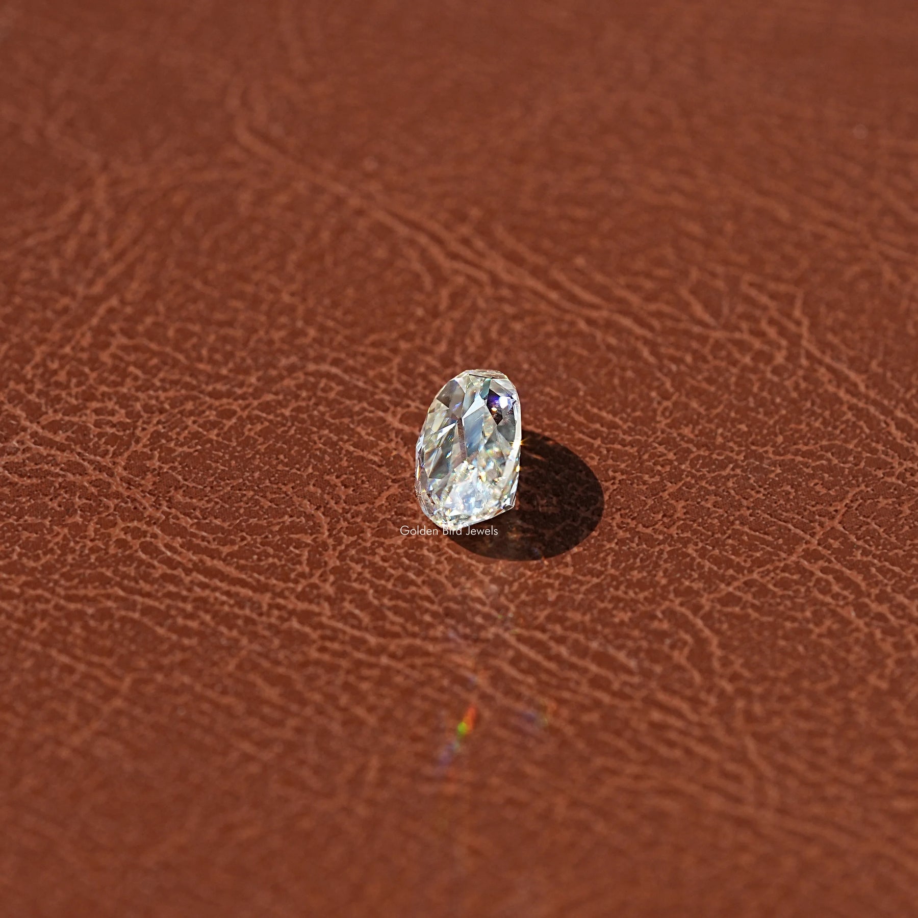 Old Mine Moval Cut Loose Moissanite