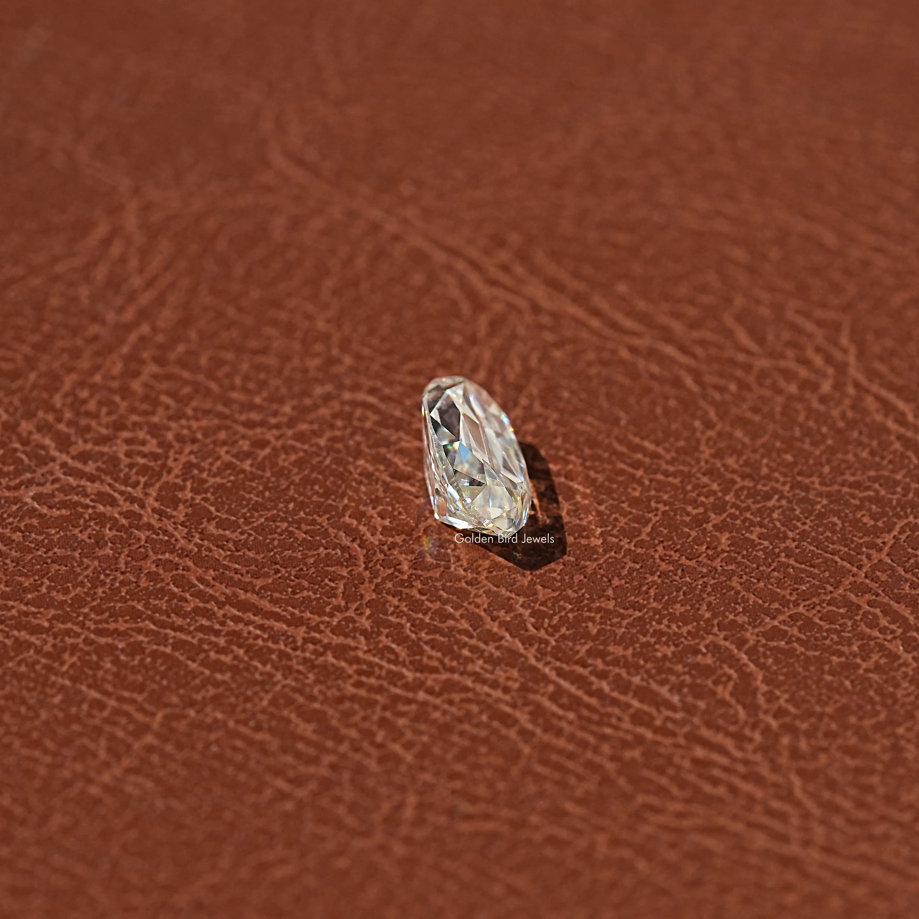 Old Mine Moval Cut Loose Moissanite
