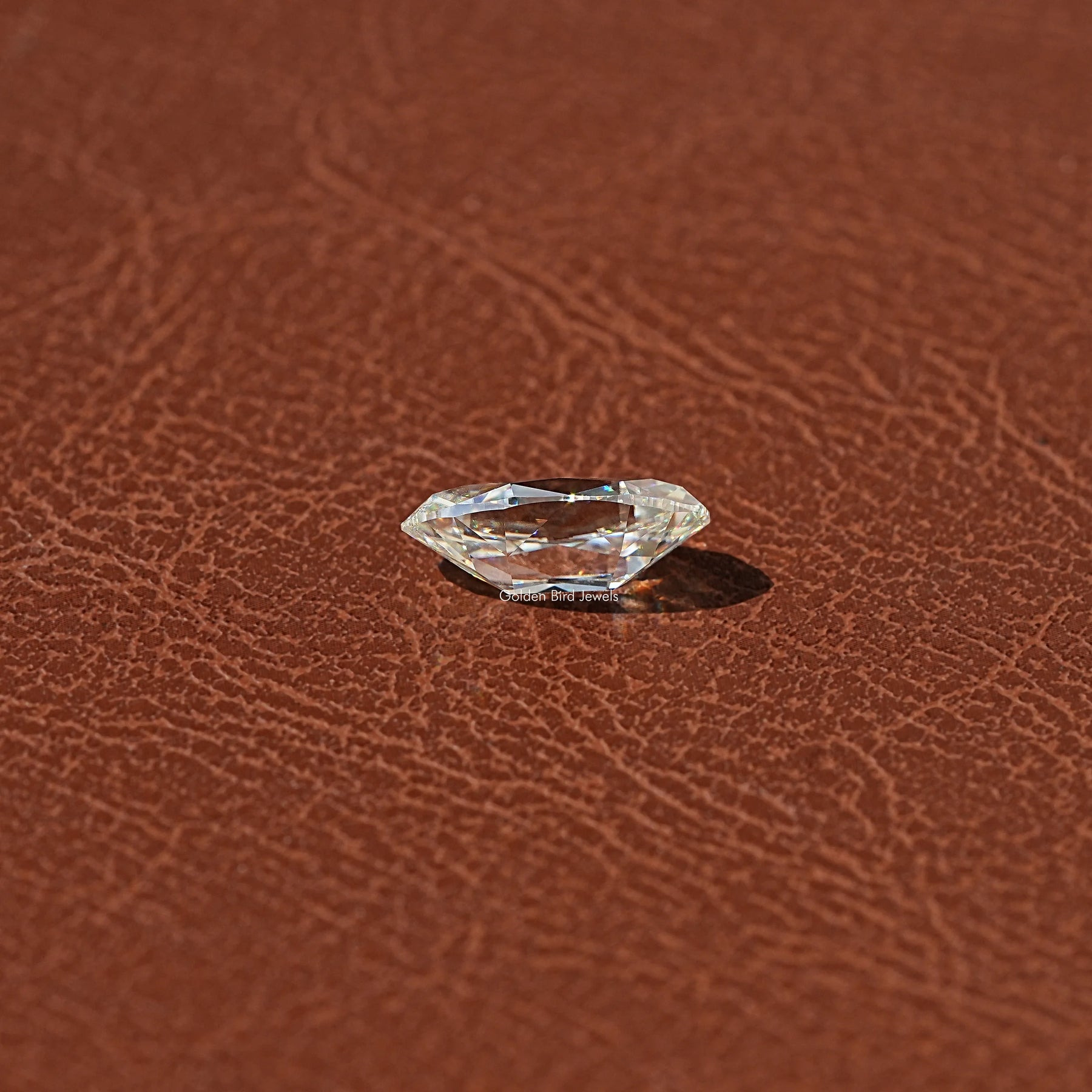 Old Mine Moval Cut Loose Moissanite