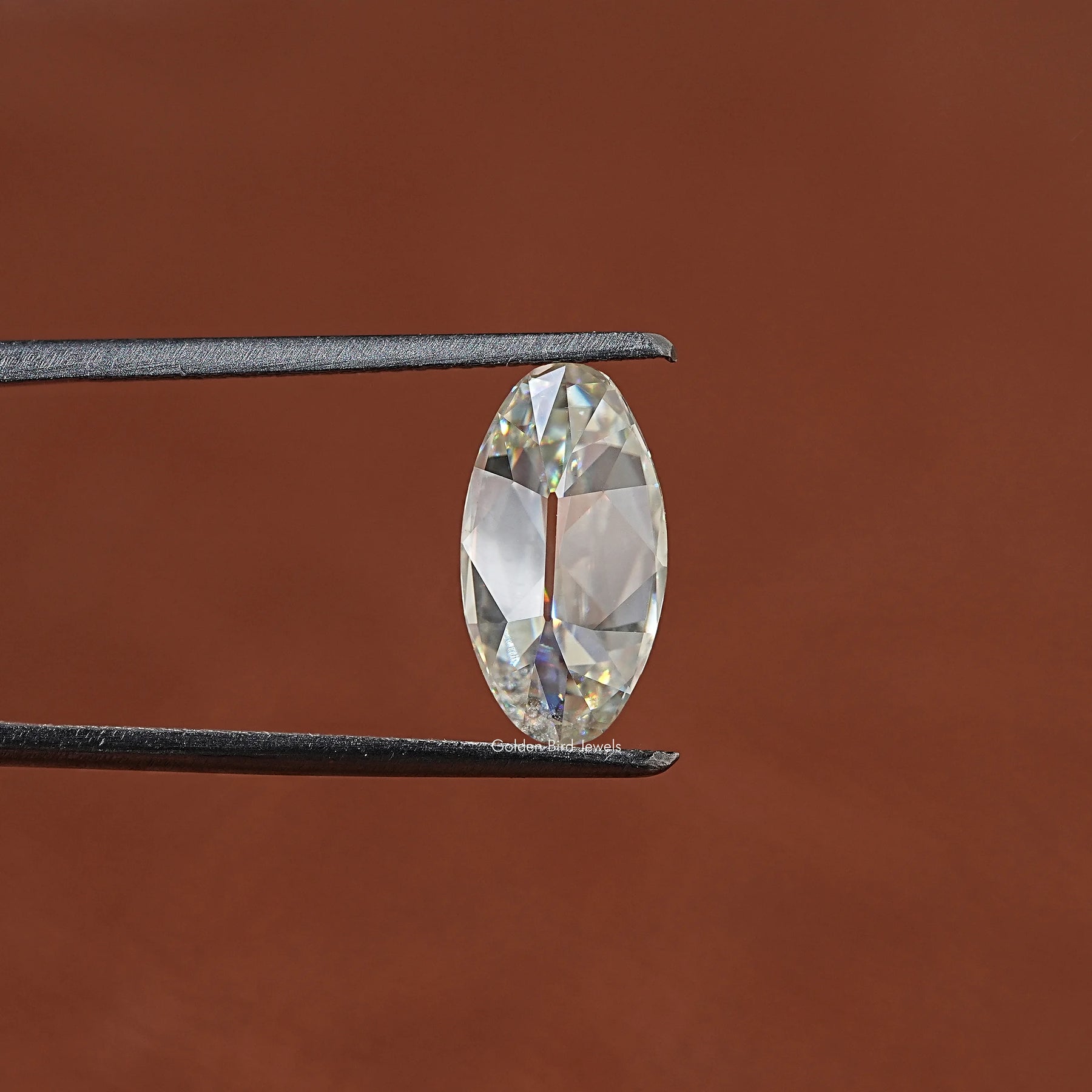 Old Mine Moval Cut Loose Moissanite