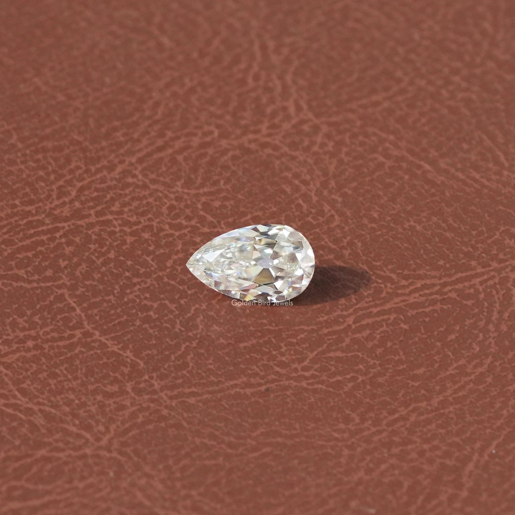 Loose Moissanite Old Mine Pear