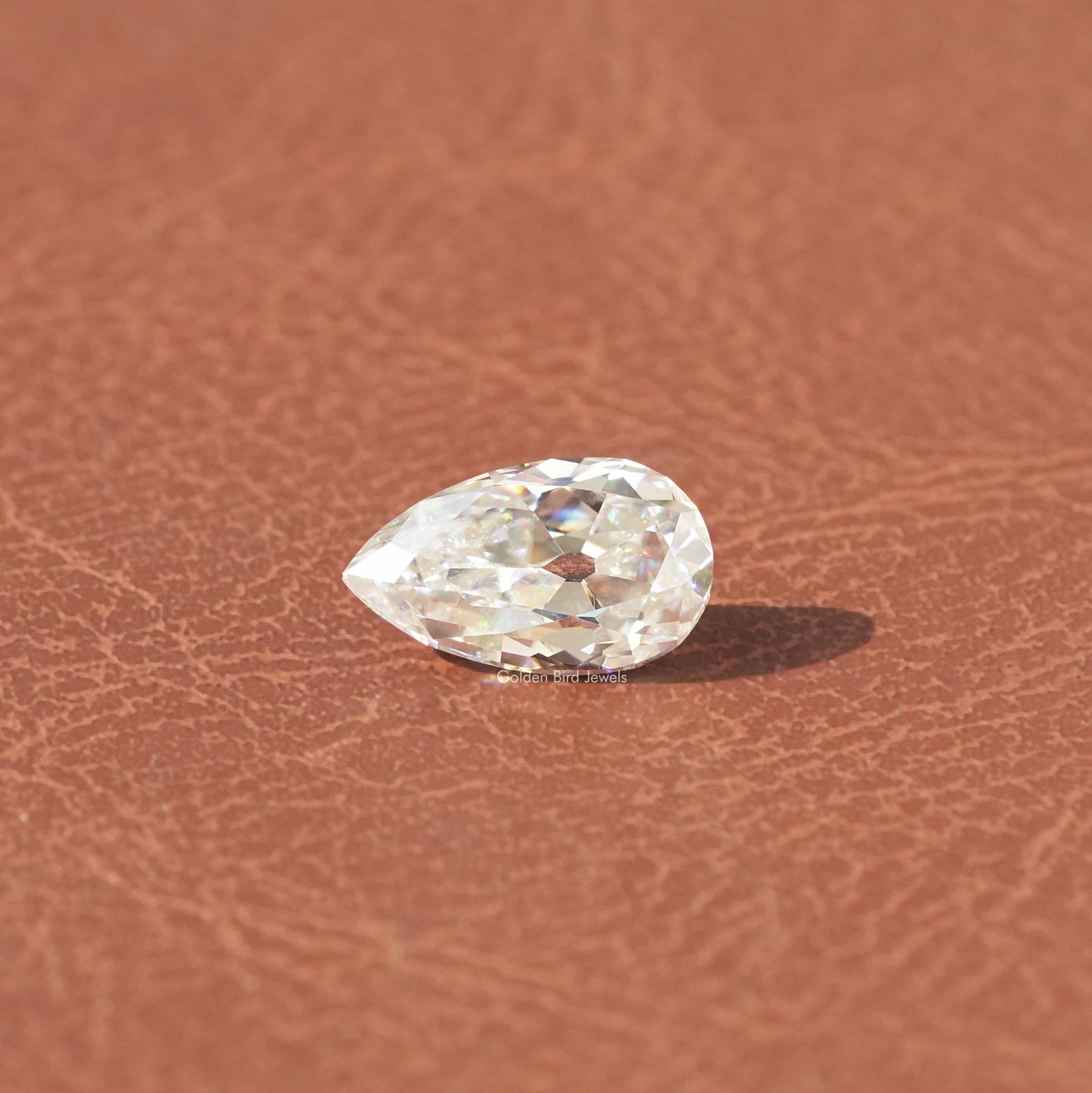 Loose Moissanite Old Mine Pear