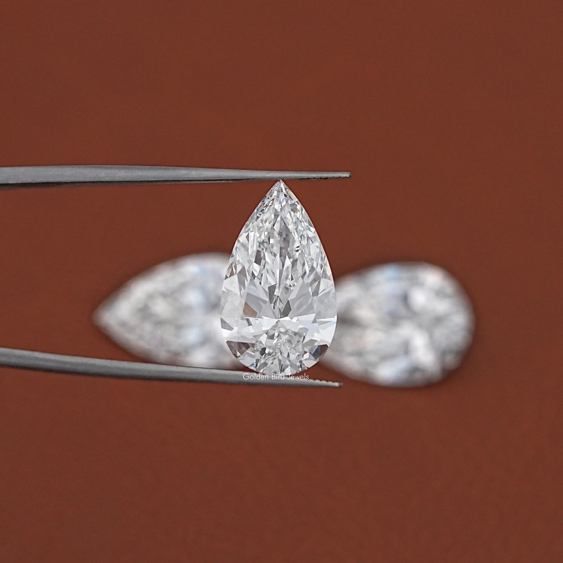 IGI Certified Pear Cut Loose Lab Diamond