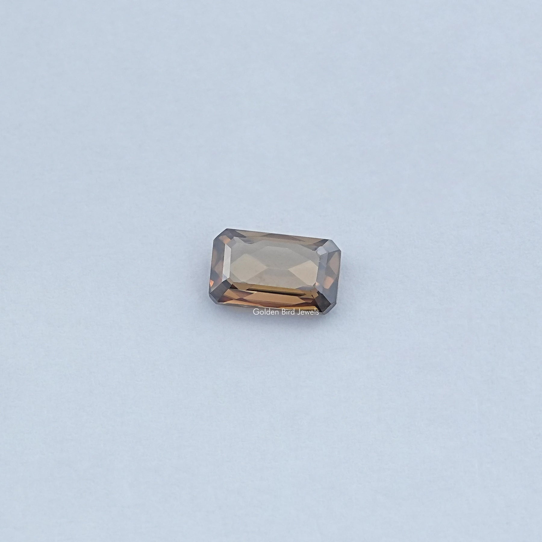 Rose Cut Emerald Loose Moissanite