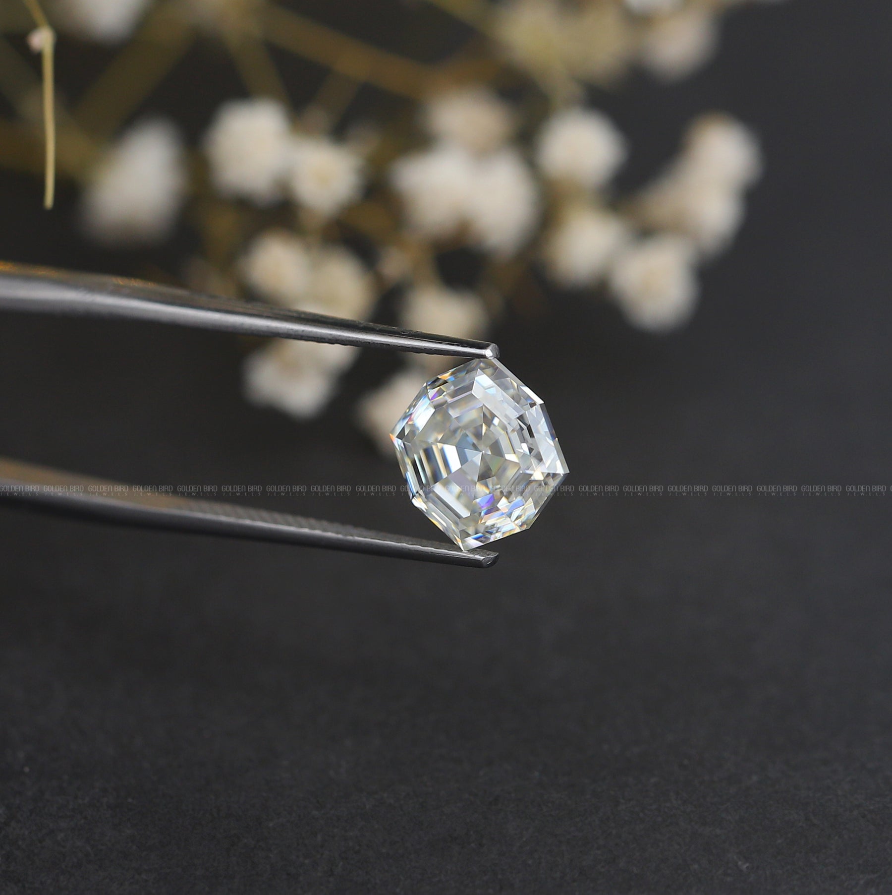 Moissanite Cushion Shaped Loose Stone