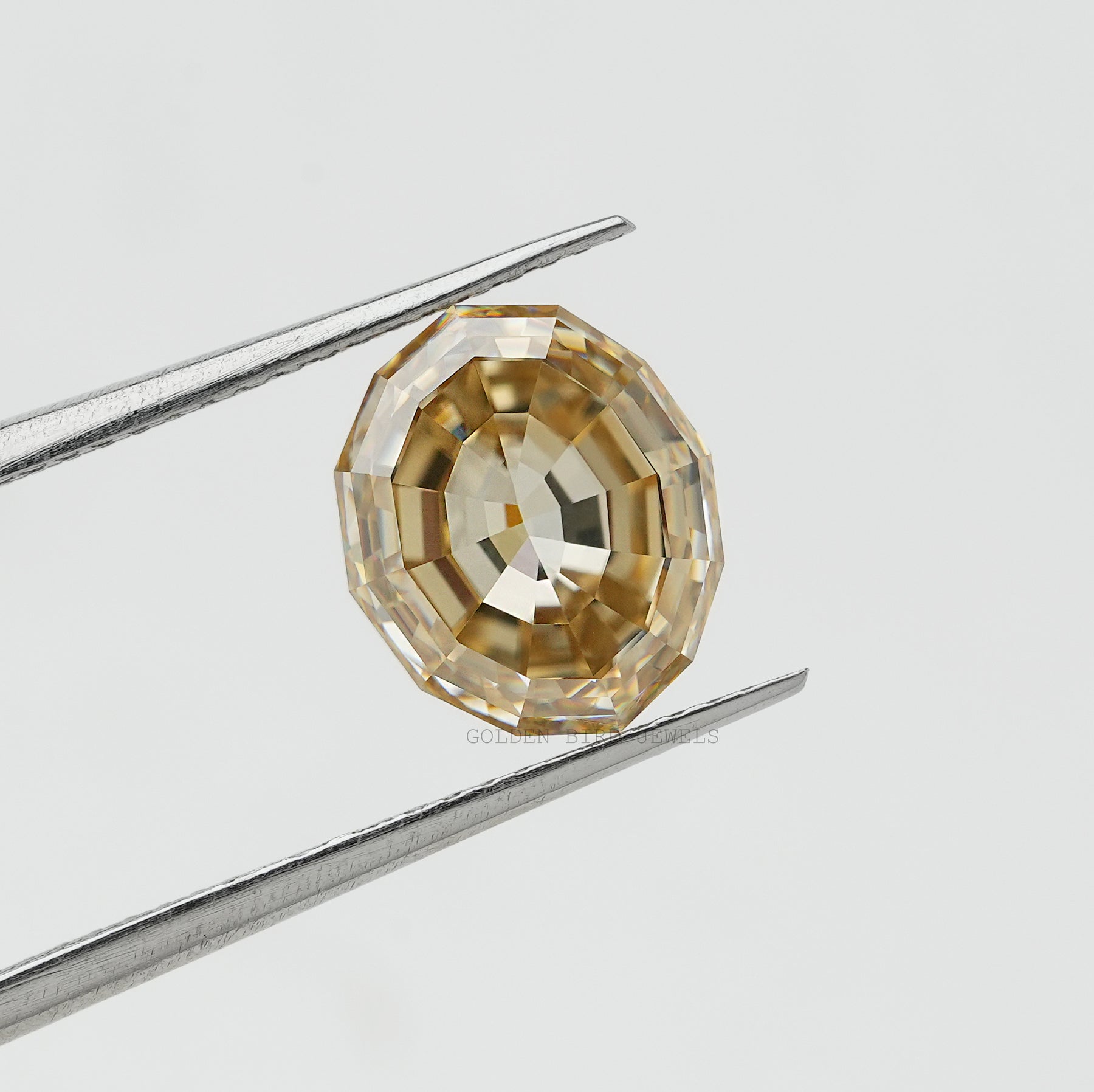 View Of Yellow Oval Cut Loose Stone