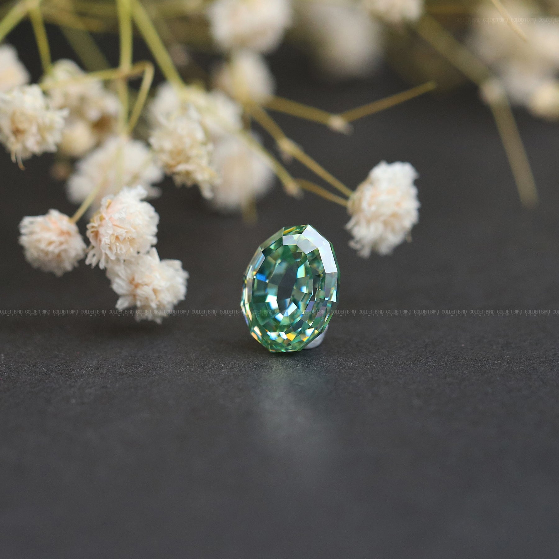 Oval Cut Loose Moissanite