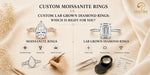 Moissanite vs lab grown diamond engagement rings comparison for modern couples